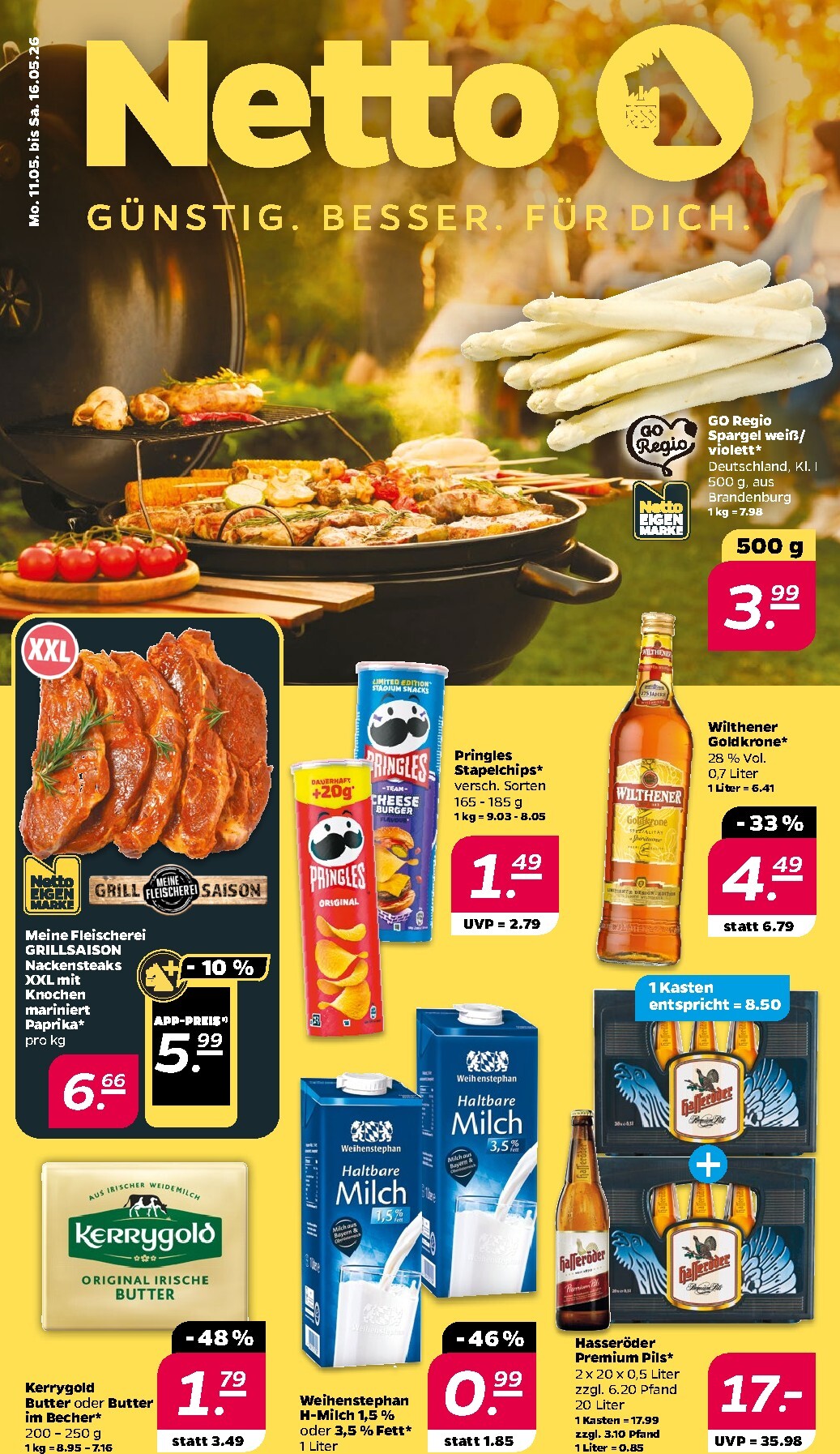 netto - Netto Prospekt nächste Woche – von Montag 11.05.2026 bis Samstag 16.05.2026