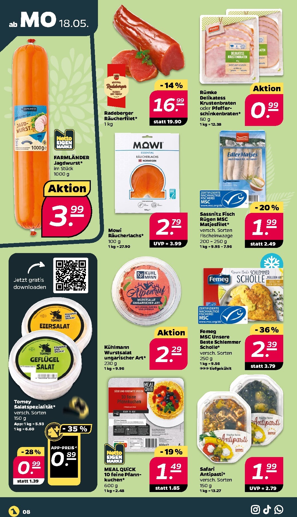 netto - Netto Prospekt nächste Woche – von Montag 18.05.2026 bis Samstag 23.05.2026 - page: 8