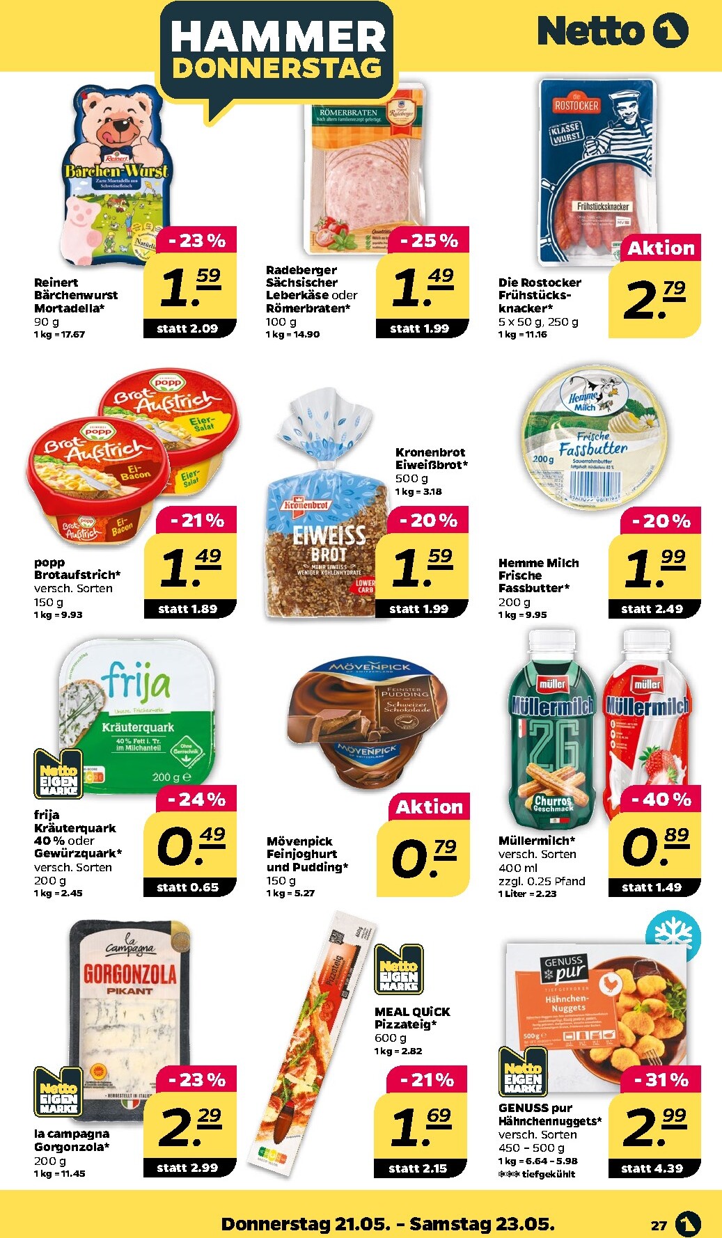 netto - Netto Prospekt nächste Woche – von Montag 18.05.2026 bis Samstag 23.05.2026 - page: 31