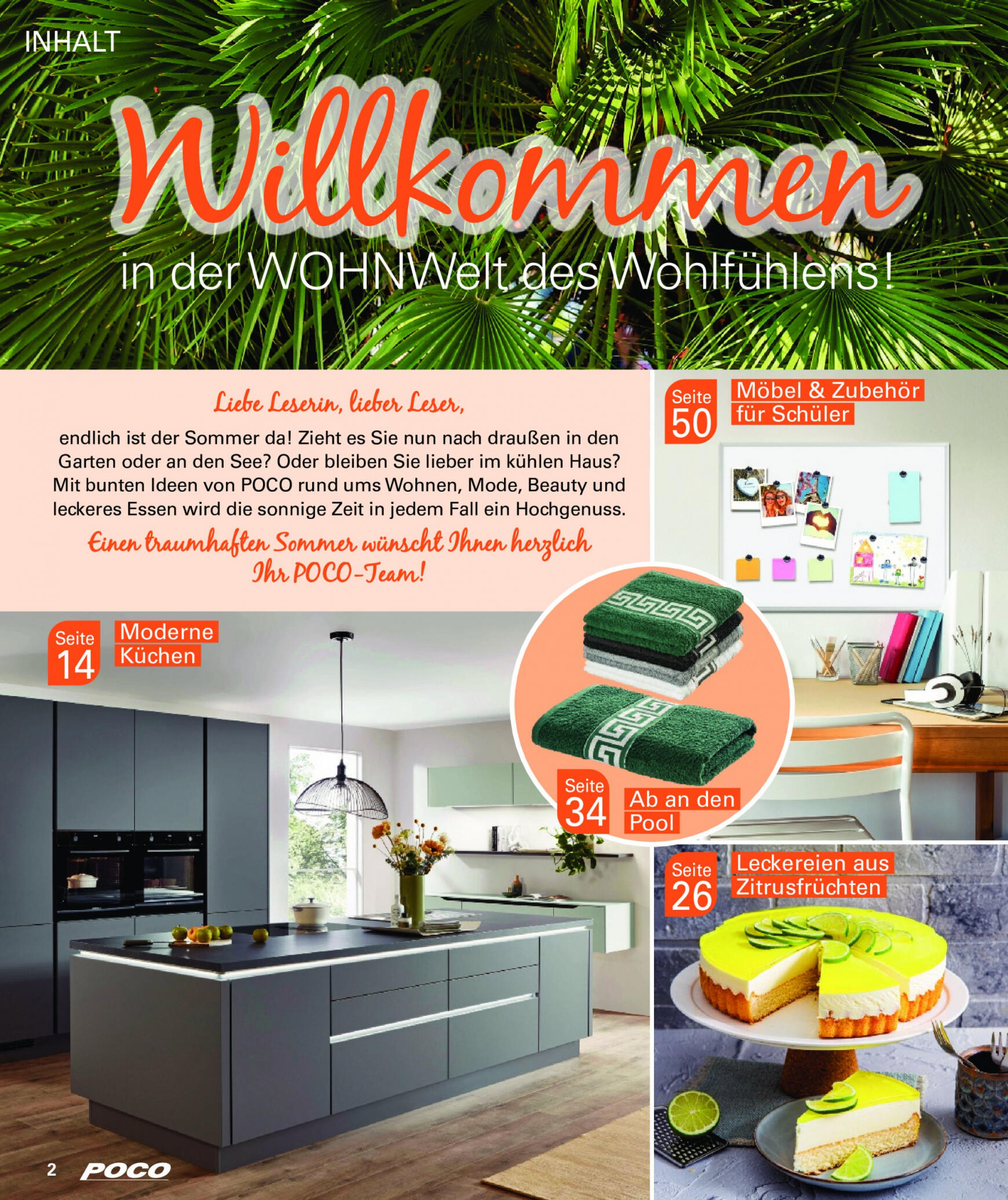 poco - Flyer Poco - Wohnwelt Sommer 2024 aktuell 24.06. - 01.09. - page: 2