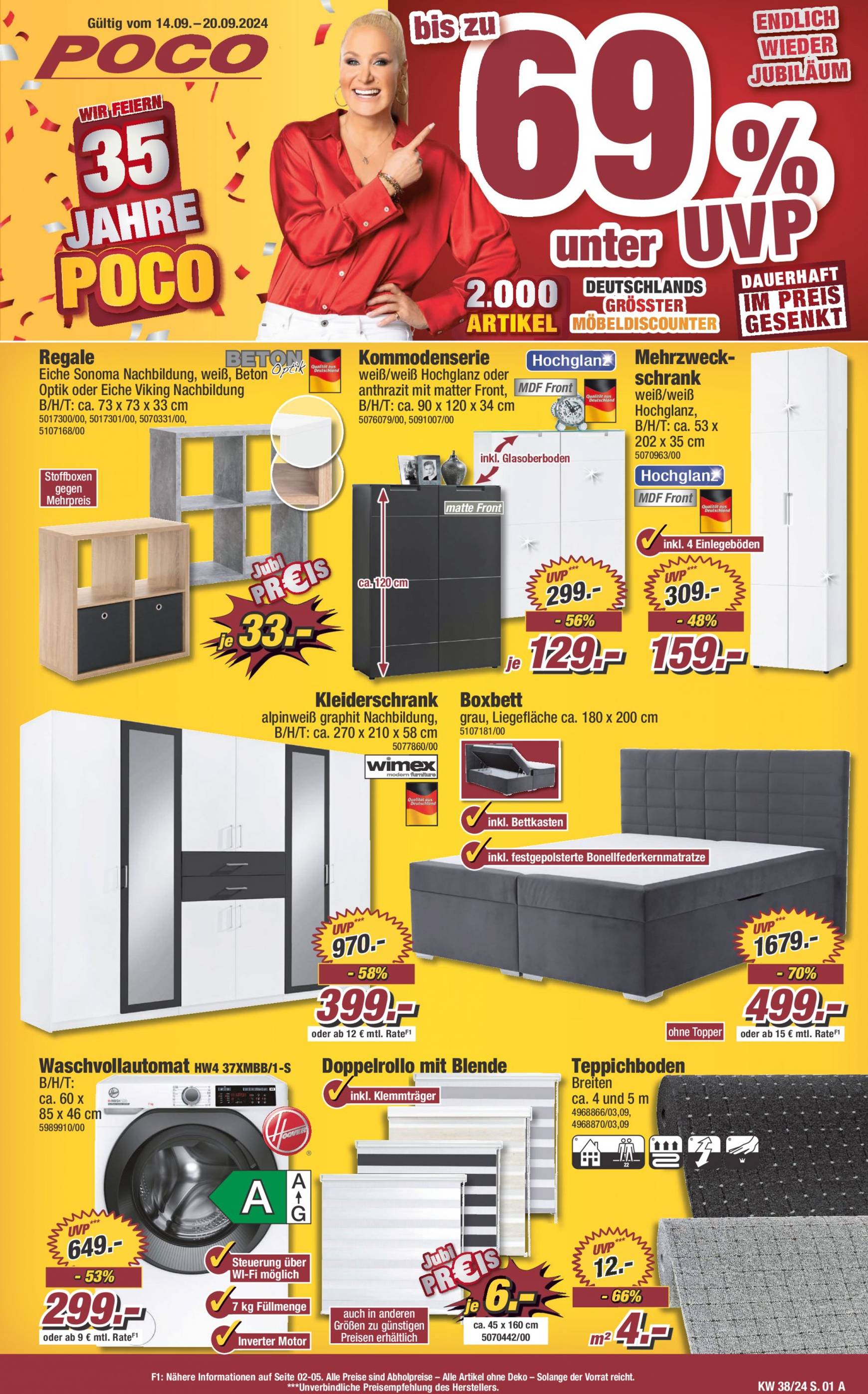 poco - Poco-Prospekt gültig ab 14.09. - 20.09. - page: 1