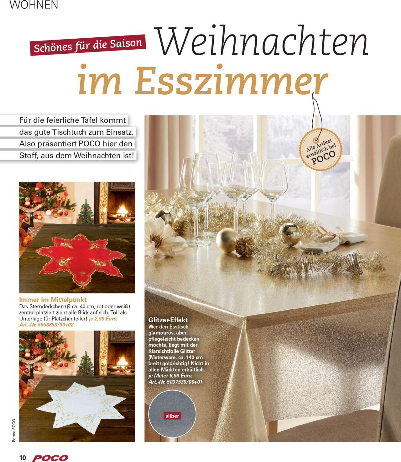 poco - Poco Wohnwelt Weihnachten 2024 28.10.2024 - 24.12.2024 - page: 10