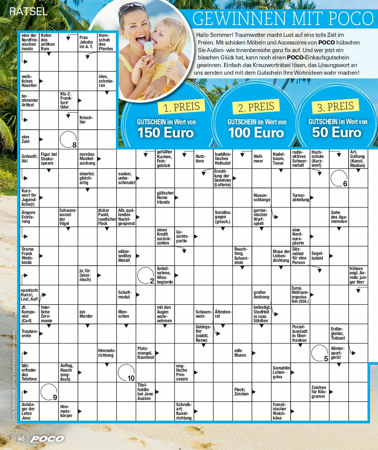 poco - Poco - Sommer Wohnwelt-Prospekt gültig vom 23.06. bis 31.08. - page: 46 poco - Poco - Sommer Wohnwelt-Prospekt gültig vom 23.06. bis 31.08. - page: 46