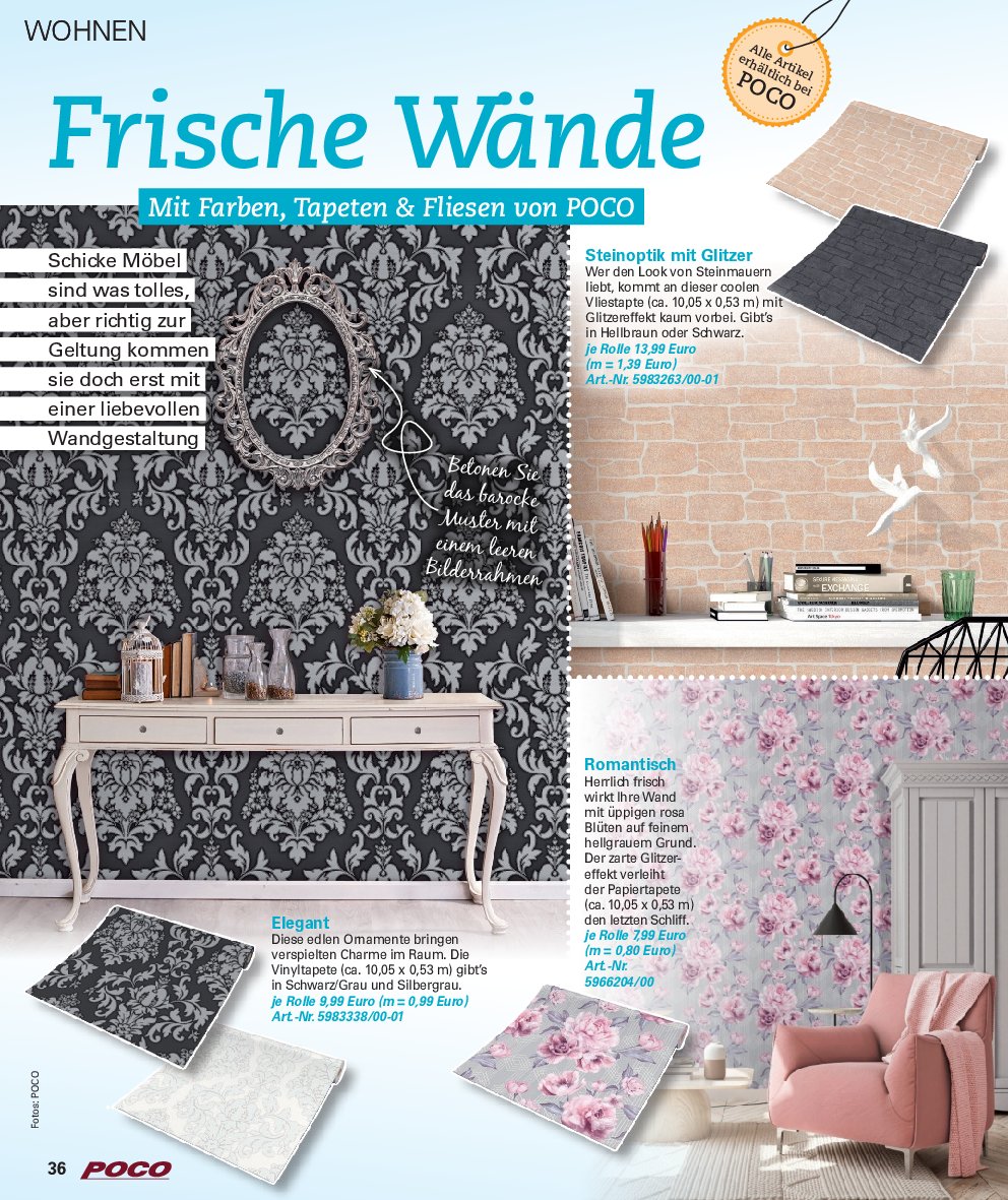 poco - Poco - Wohnwelt Herbst-Prospekt gültig vom 01.09. bis 30.11. - page: 36