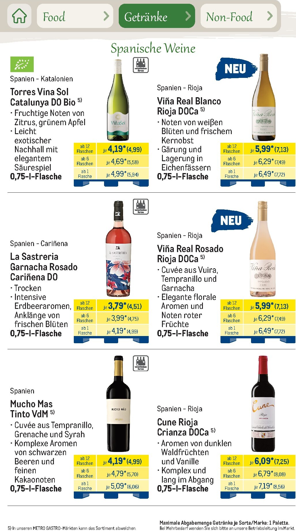 metro - Metro - Saisonkatalog Outdoor Dining Prospekt nächste Woche – von Montag 01.06.2026 bis Freitag 31.07.2026 - page: 61