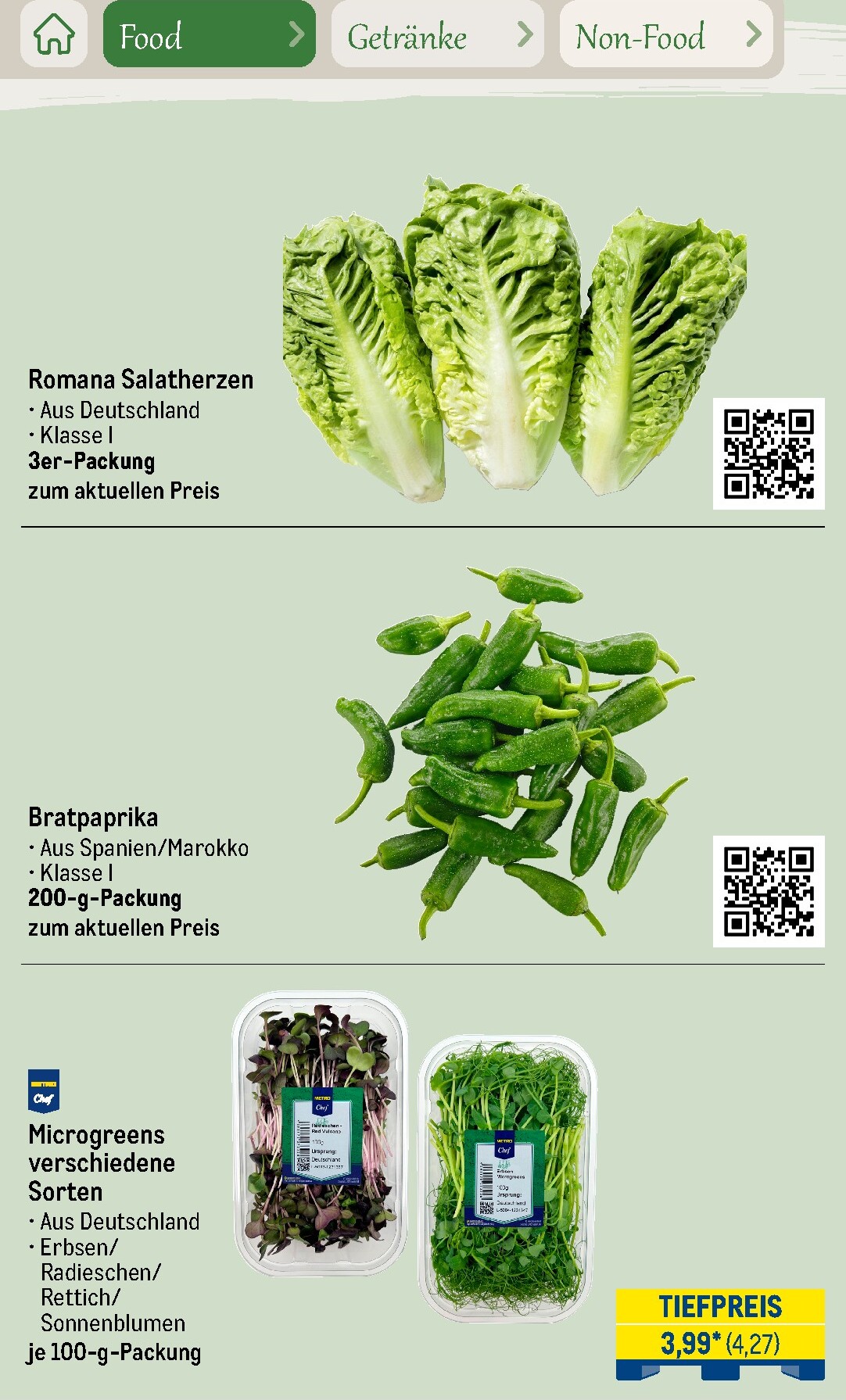 metro - Metro - Saisonkatalog Outdoor Dining Prospekt nächste Woche – von Montag 01.06.2026 bis Freitag 31.07.2026 - page: 15