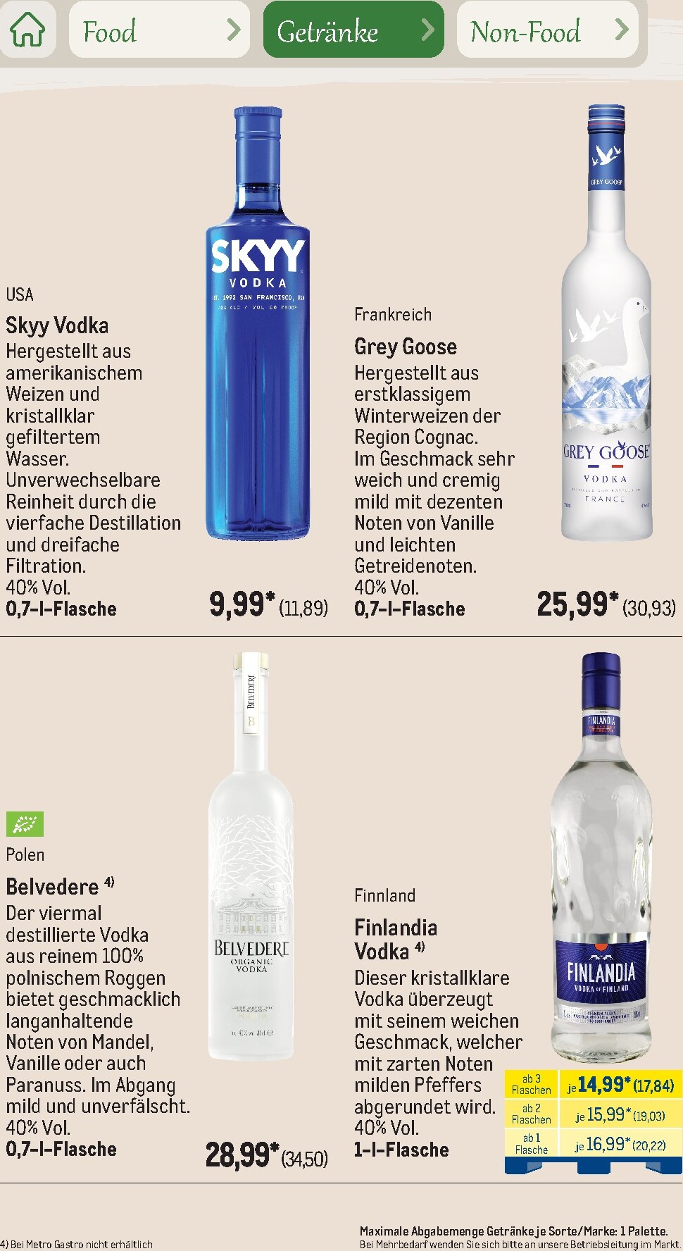 metro - Metro - Saisonkatalog Outdoor Dining Prospekt nächste Woche – von Montag 01.06.2026 bis Freitag 31.07.2026 - page: 74