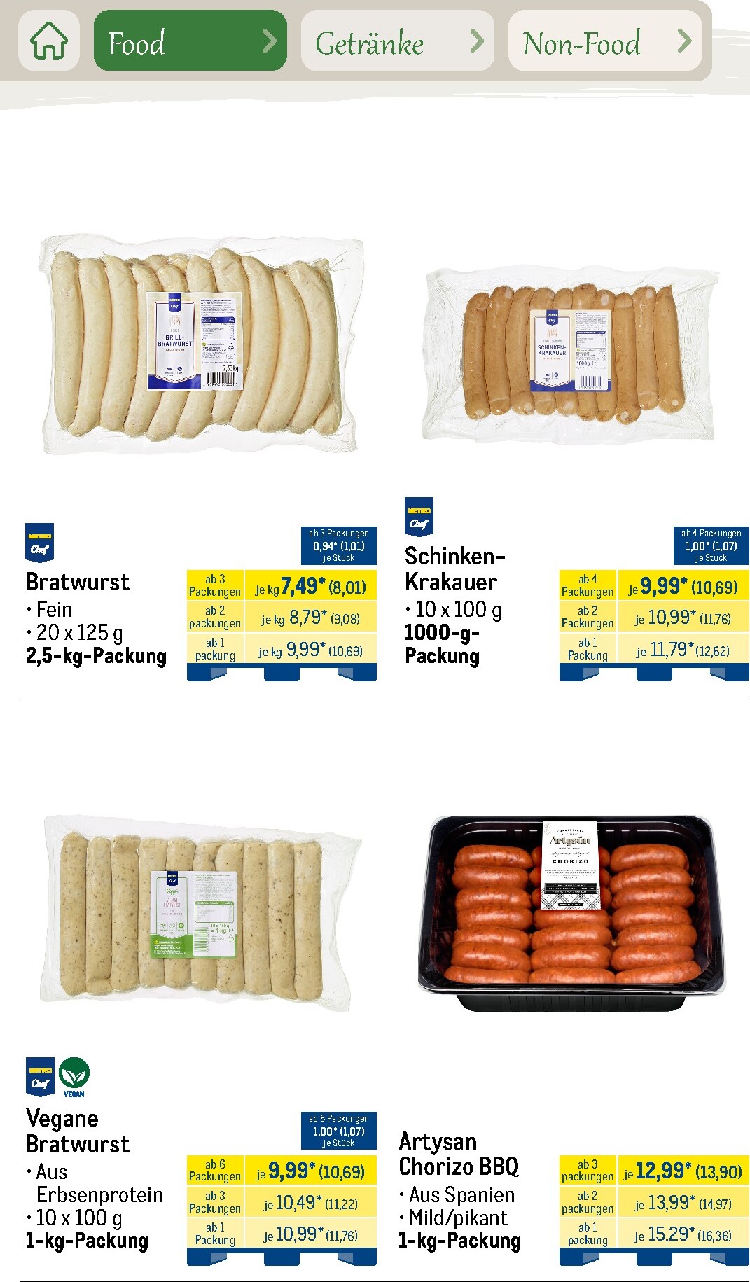 metro - Metro - Saisonkatalog Outdoor Dining Prospekt nächste Woche – von Montag 01.06.2026 bis Freitag 31.07.2026 - page: 8