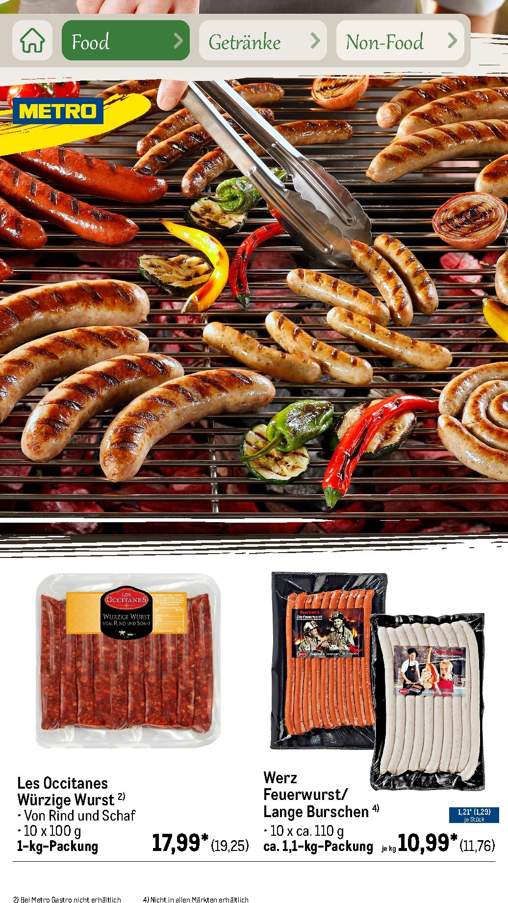 metro - Metro - Saisonkatalog Outdoor Dining Prospekt nächste Woche – von Montag 01.06.2026 bis Freitag 31.07.2026 - page: 9