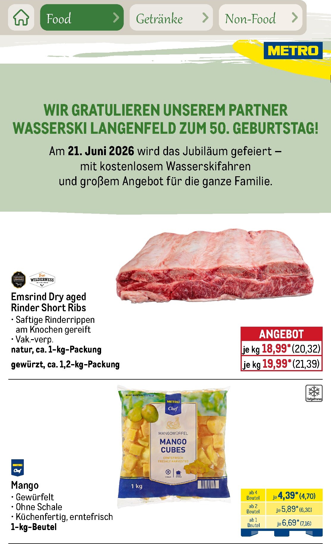 metro - Metro - Saisonkatalog Outdoor Dining Prospekt nächste Woche – von Montag 01.06.2026 bis Freitag 31.07.2026 - page: 25