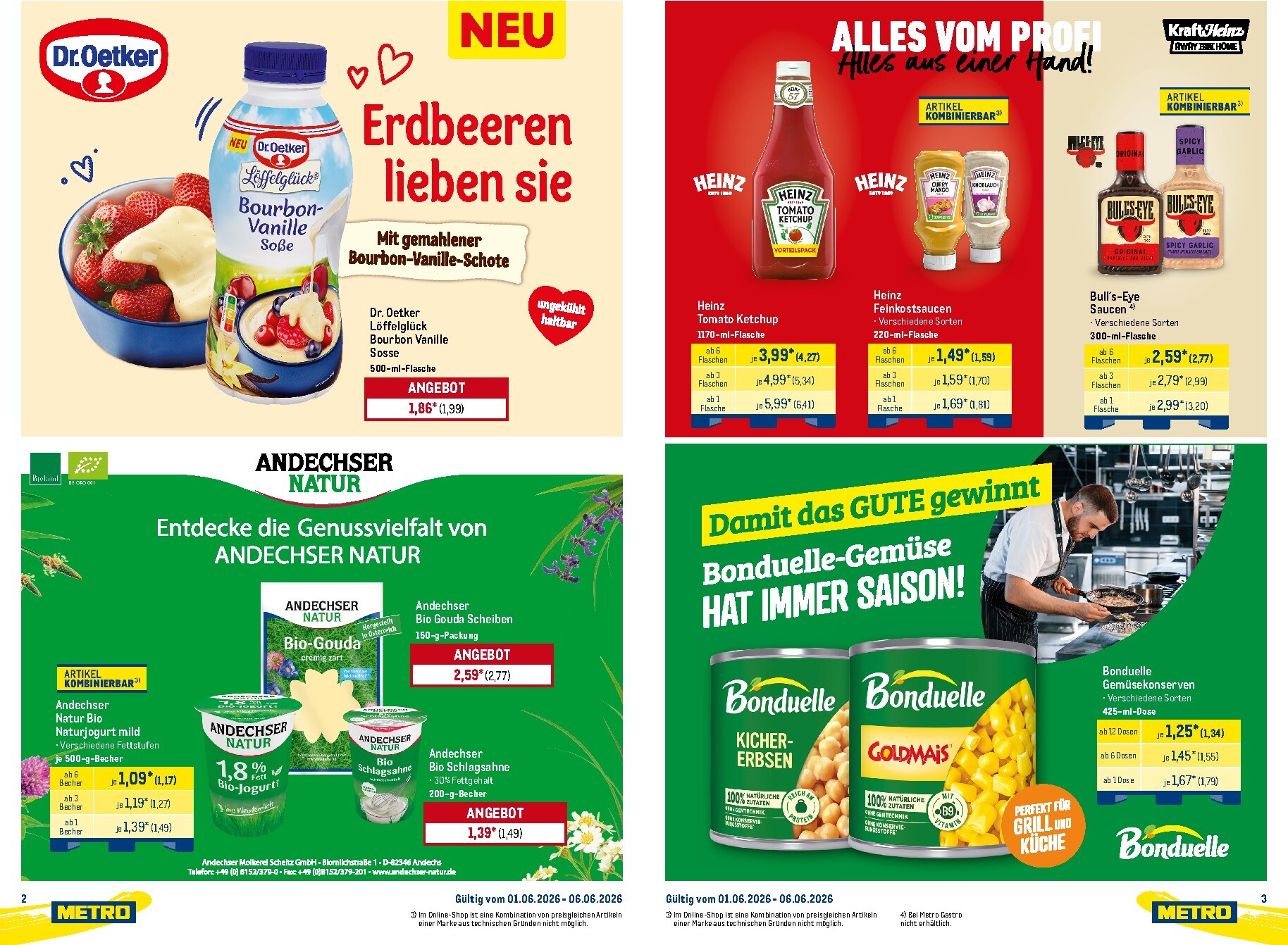 metro - Metro - Starke Marken Prospekt nächste Woche – von Montag 01.06.2026 bis Samstag 06.06.2026 - page: 2