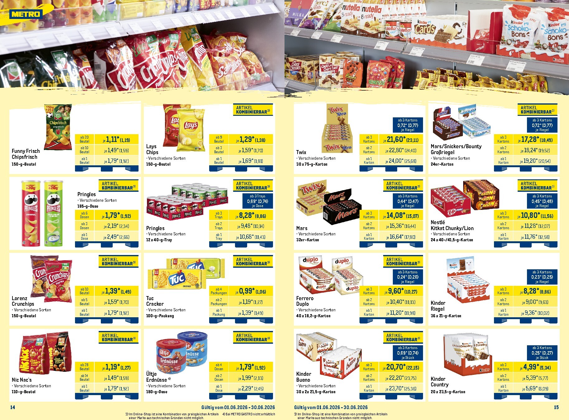 metro - Metro - Monats-Mix Prospekt nächste Woche – von Montag 01.06.2026 bis Dienstag 30.06.2026 - page: 8