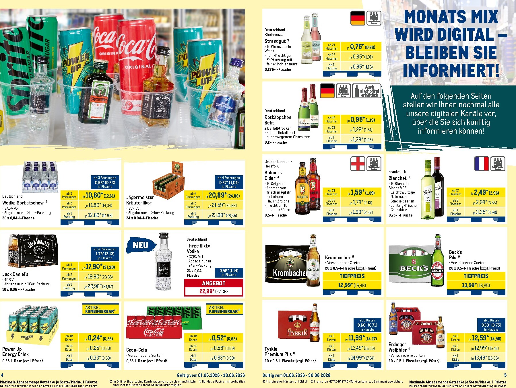 metro - Metro - Monats-Mix Prospekt nächste Woche – von Montag 01.06.2026 bis Dienstag 30.06.2026 - page: 3