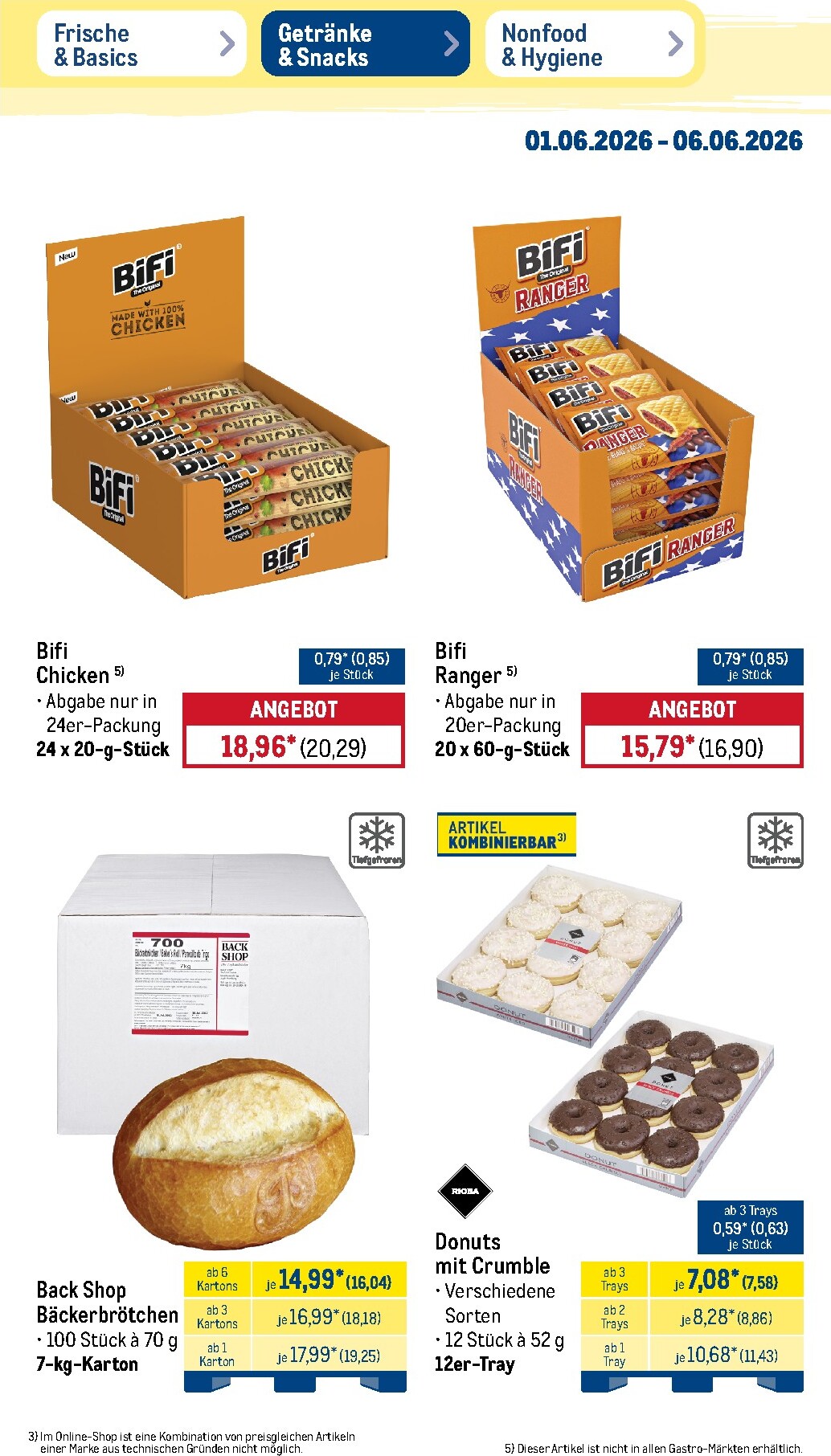 metro - Metro - Wochen-Angebote Prospekt nächste Woche – von Montag 01.06.2026 bis Samstag 06.06.2026 - page: 38