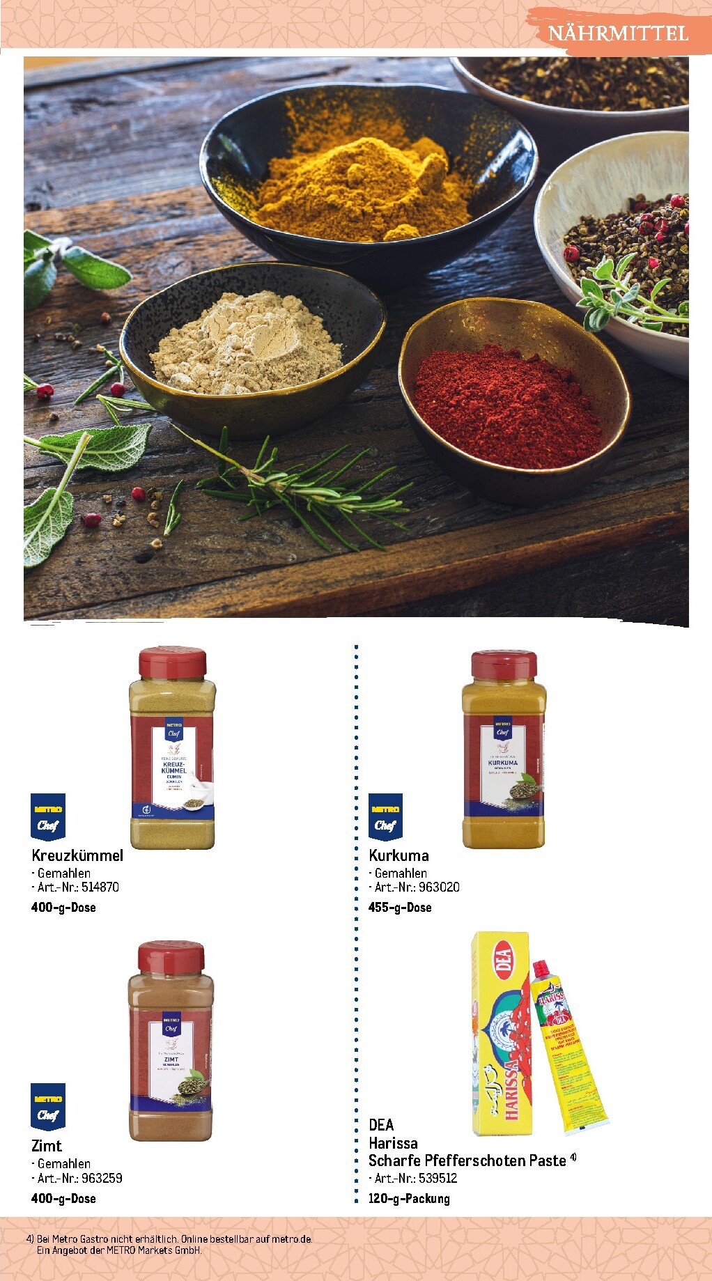metro - Metro - Highlights Orientalische Gastronomie Prospekt nächste Woche – von Montag 01.06.2026 bis Dienstag 30.06.2026 - page: 21