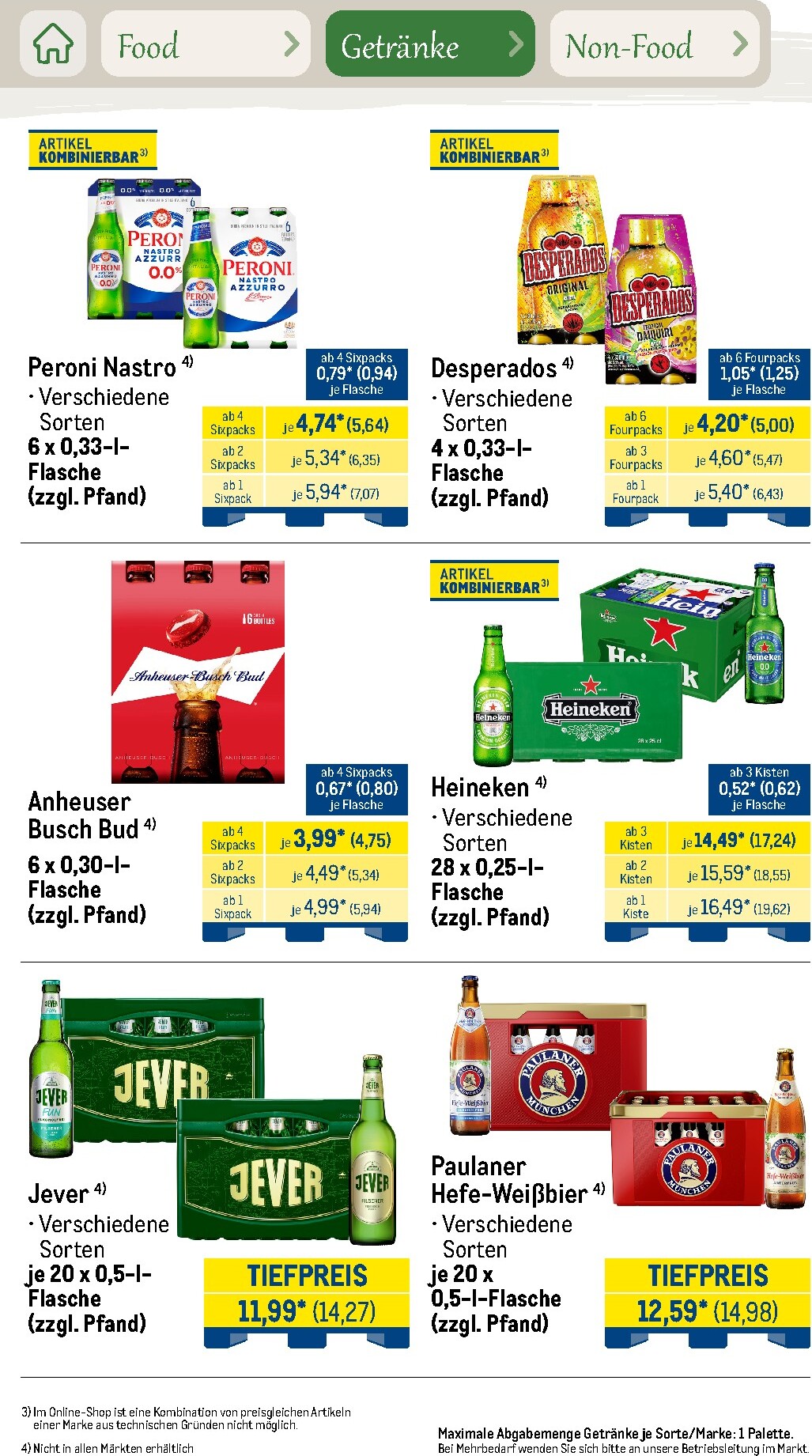 metro - Metro - Saisonkatalog Outdoor Dining Prospekt – von Montag 01.06.2026 bis Freitag 31.07.2026 - page: 36