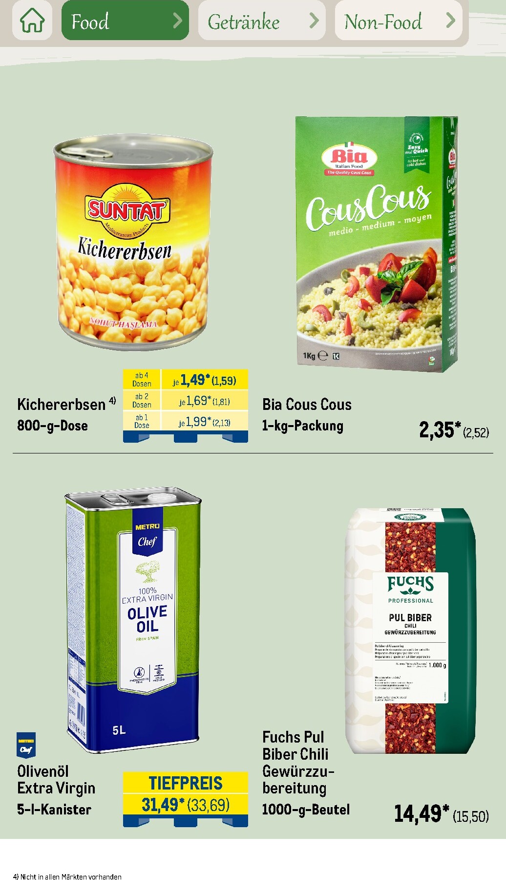 metro - Metro - Saisonkatalog Outdoor Dining Prospekt – von Montag 01.06.2026 bis Freitag 31.07.2026 - page: 17
