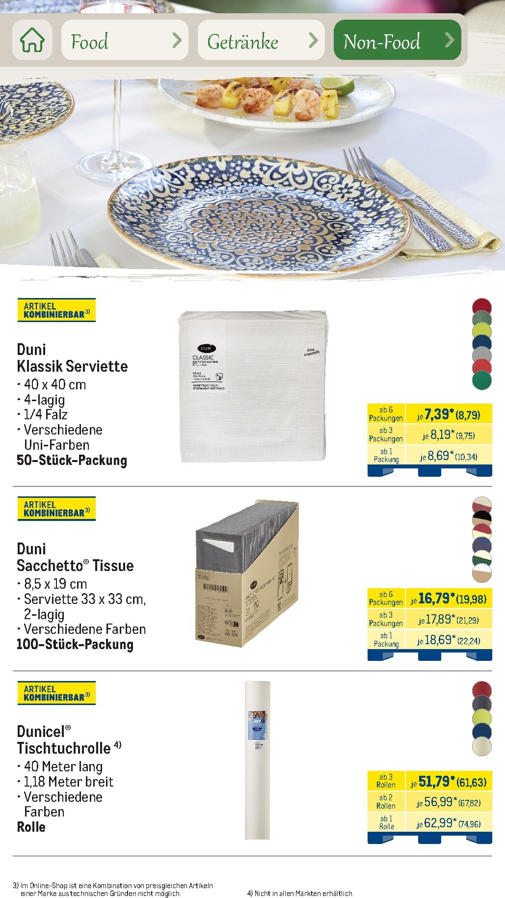 metro - Metro - Saisonkatalog Outdoor Dining Prospekt – von Montag 01.06.2026 bis Freitag 31.07.2026 - page: 90