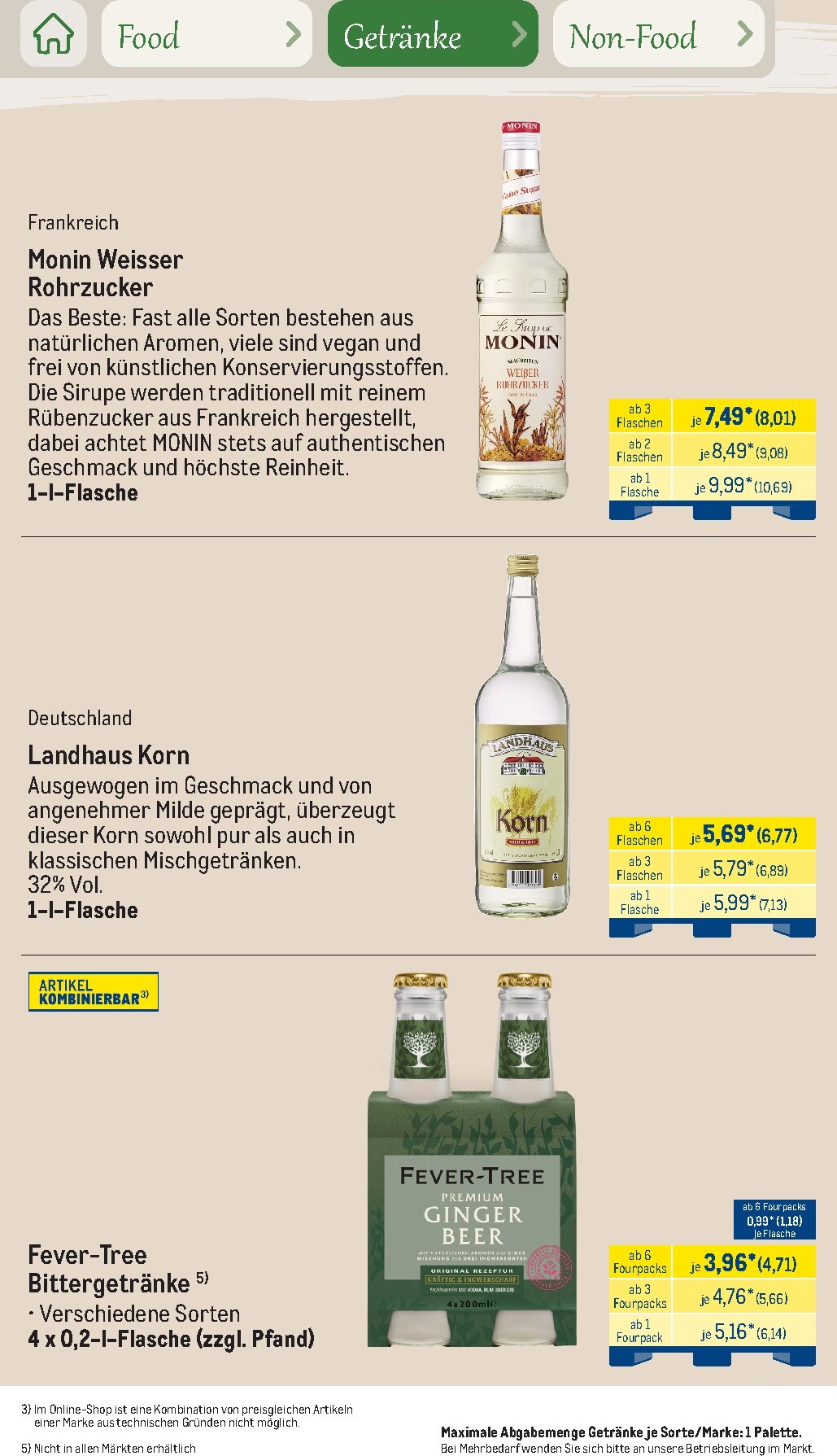 metro - Metro - Saisonkatalog Outdoor Dining Prospekt – von Montag 01.06.2026 bis Freitag 31.07.2026 - page: 75