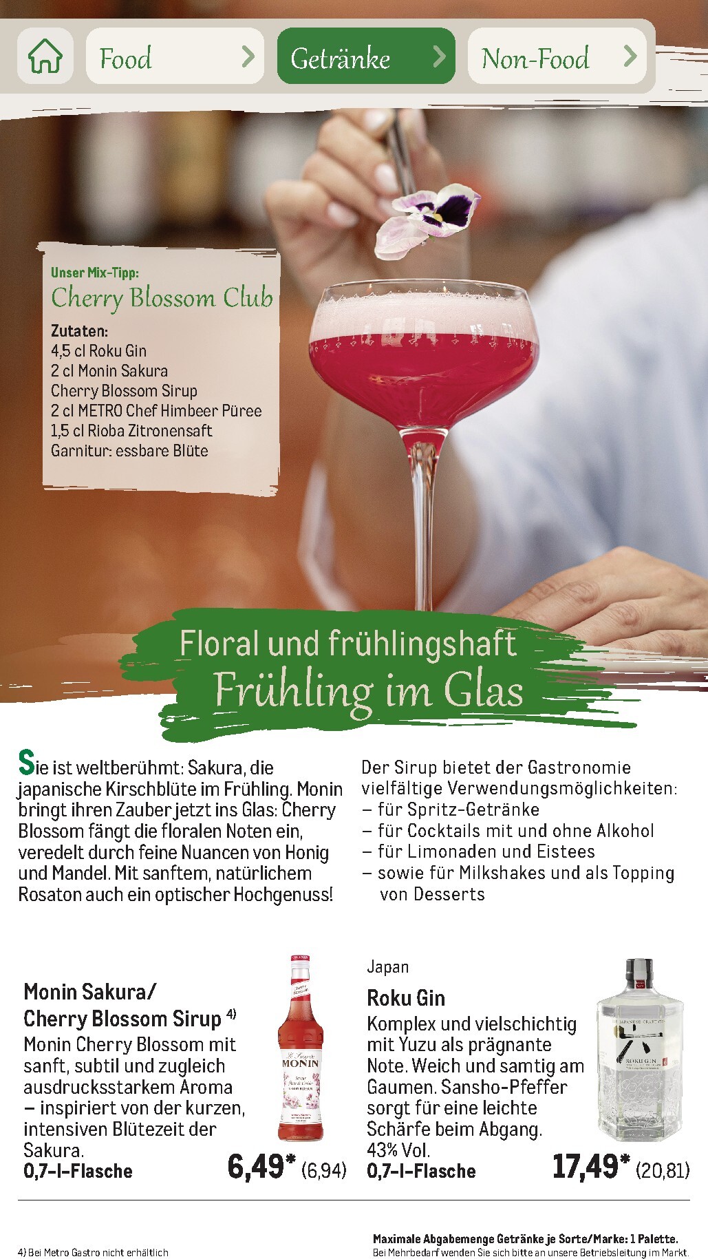 metro - Metro - Saisonkatalog Outdoor Dining Prospekt – von Montag 01.06.2026 bis Freitag 31.07.2026 - page: 83