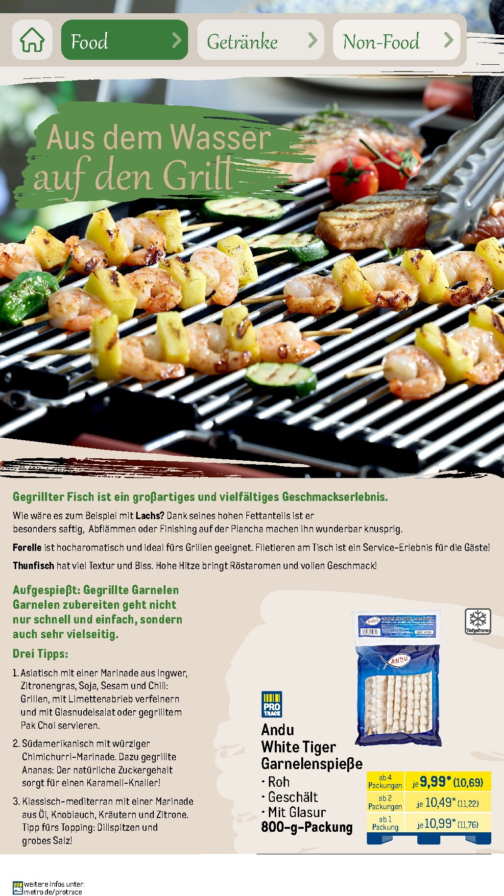 metro - Metro - Saisonkatalog Outdoor Dining Prospekt – von Montag 01.06.2026 bis Freitag 31.07.2026 - page: 11