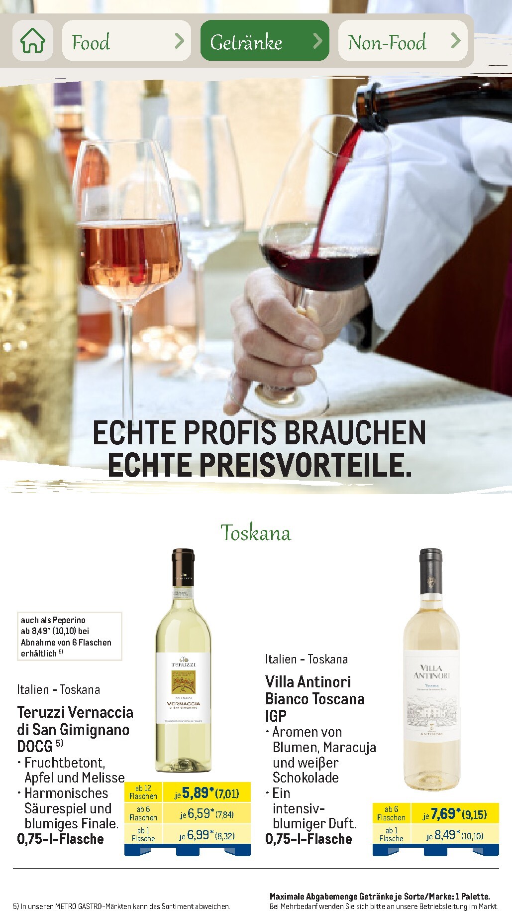 metro - Metro - Saisonkatalog Outdoor Dining Prospekt – von Montag 01.06.2026 bis Freitag 31.07.2026 - page: 51