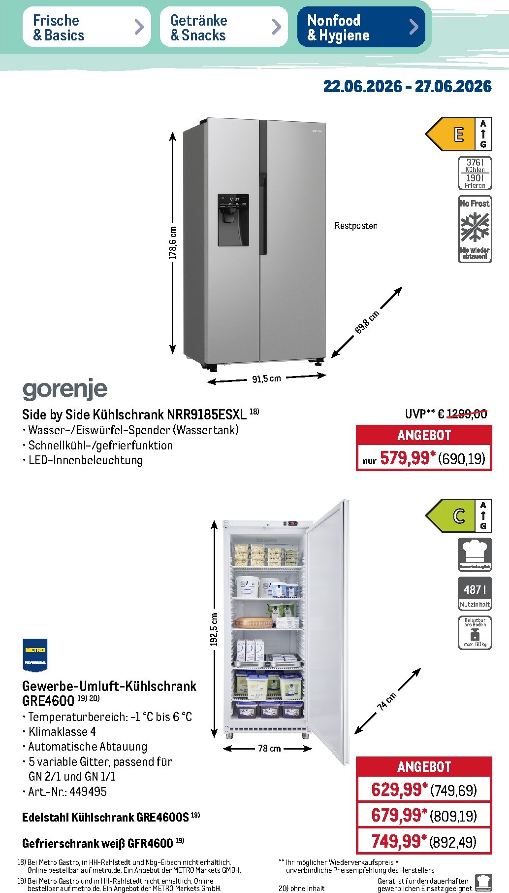 metro - Metro - Non Food Prospekt – von Montag 22.06.2026 bis Samstag 27.06.2026 - page: 10