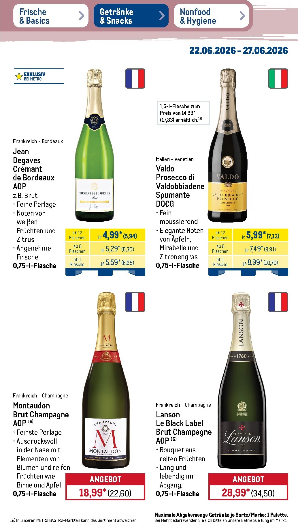 metro - Metro - Non Food Prospekt – von Montag 22.06.2026 bis Samstag 27.06.2026 - page: 27