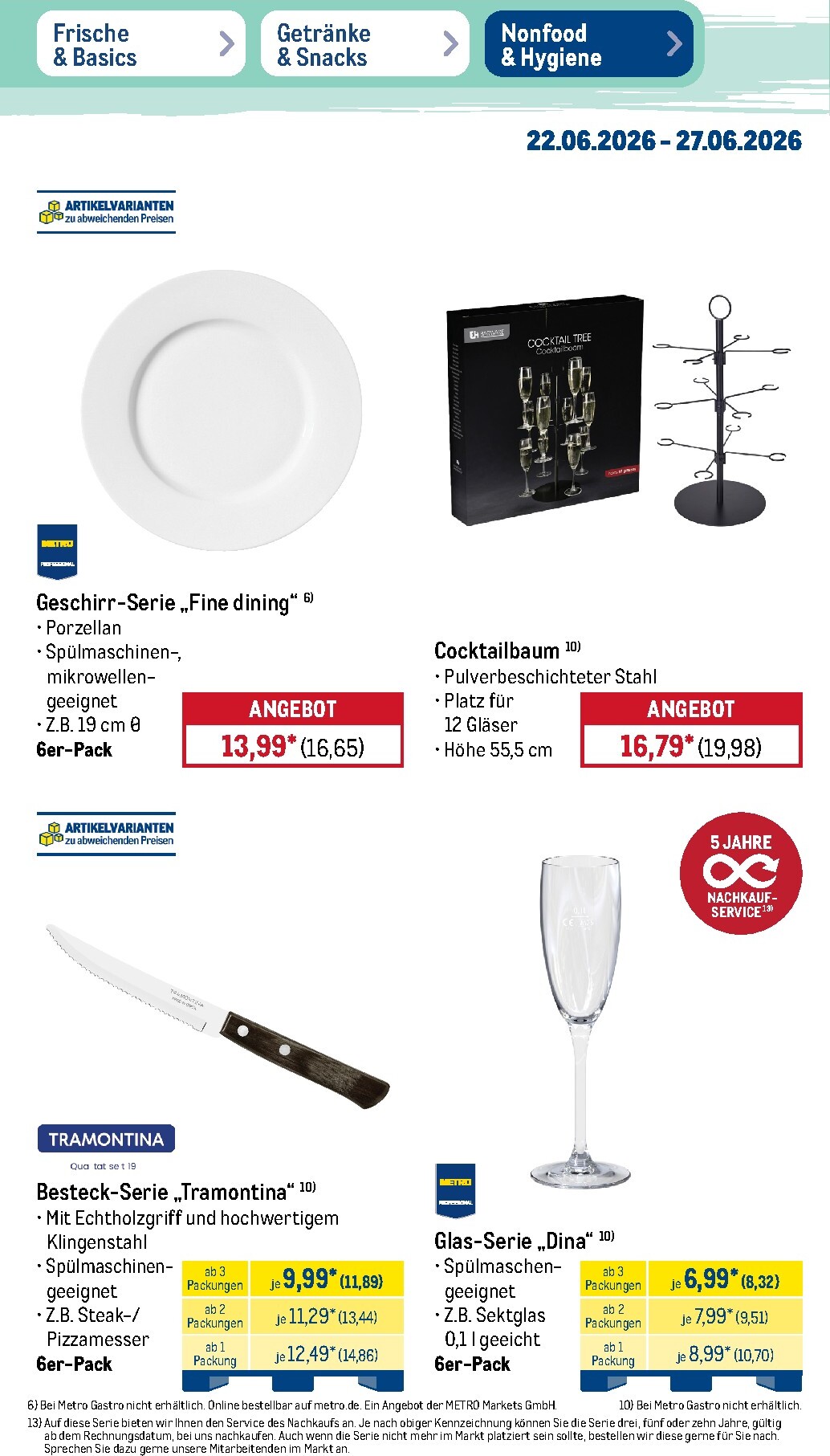 metro - Metro - Non Food Prospekt – von Montag 22.06.2026 bis Samstag 27.06.2026 - page: 3