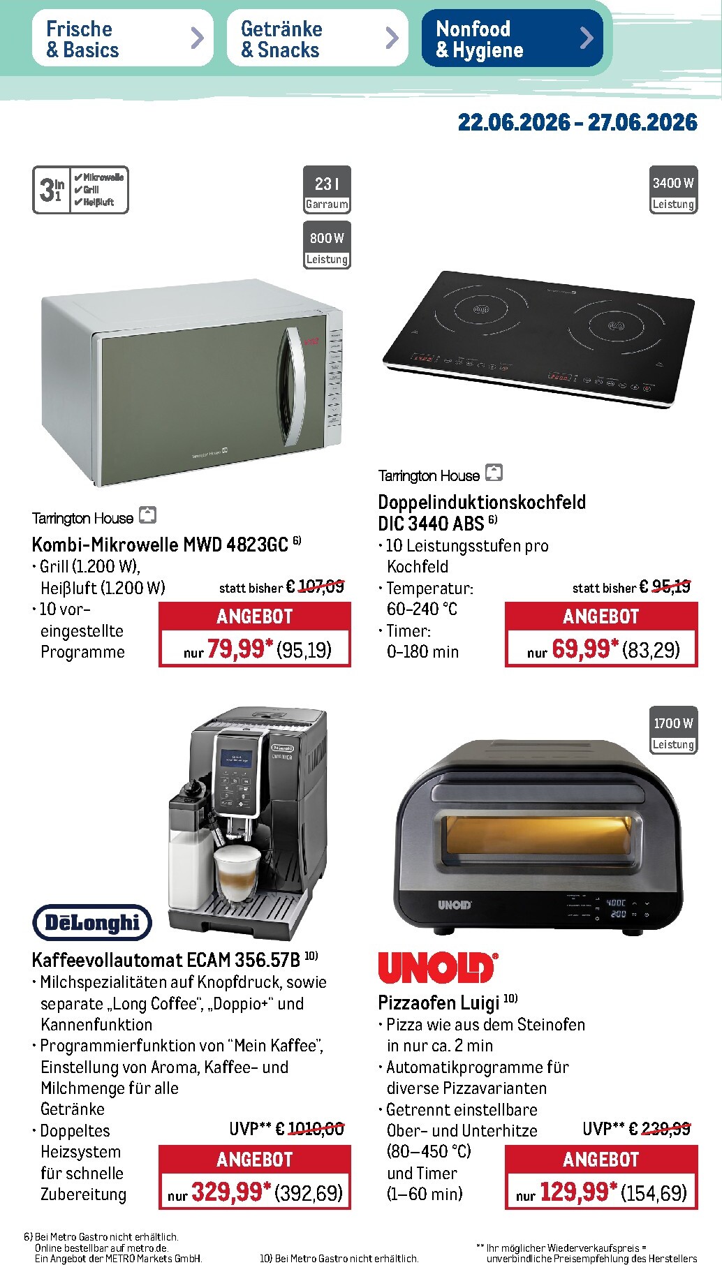 metro - Metro - Non Food Prospekt – von Montag 22.06.2026 bis Samstag 27.06.2026 - page: 5