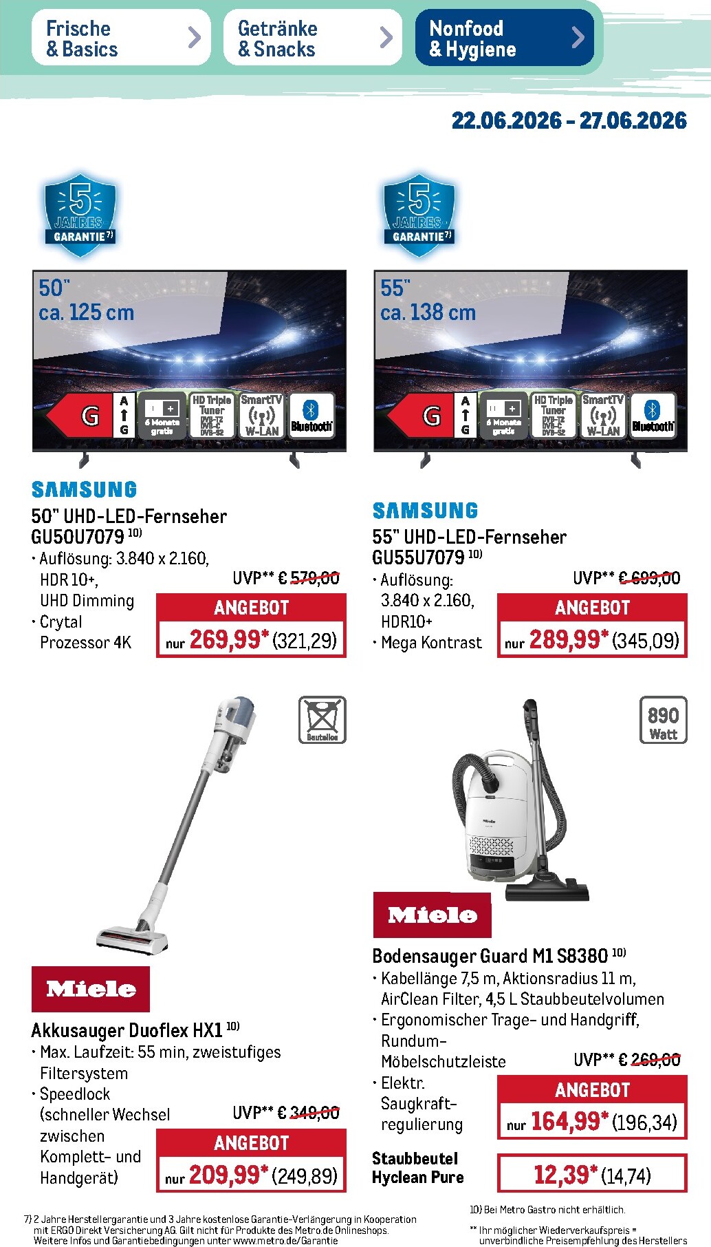 metro - Metro - Non Food Prospekt – von Montag 22.06.2026 bis Samstag 27.06.2026 - page: 12