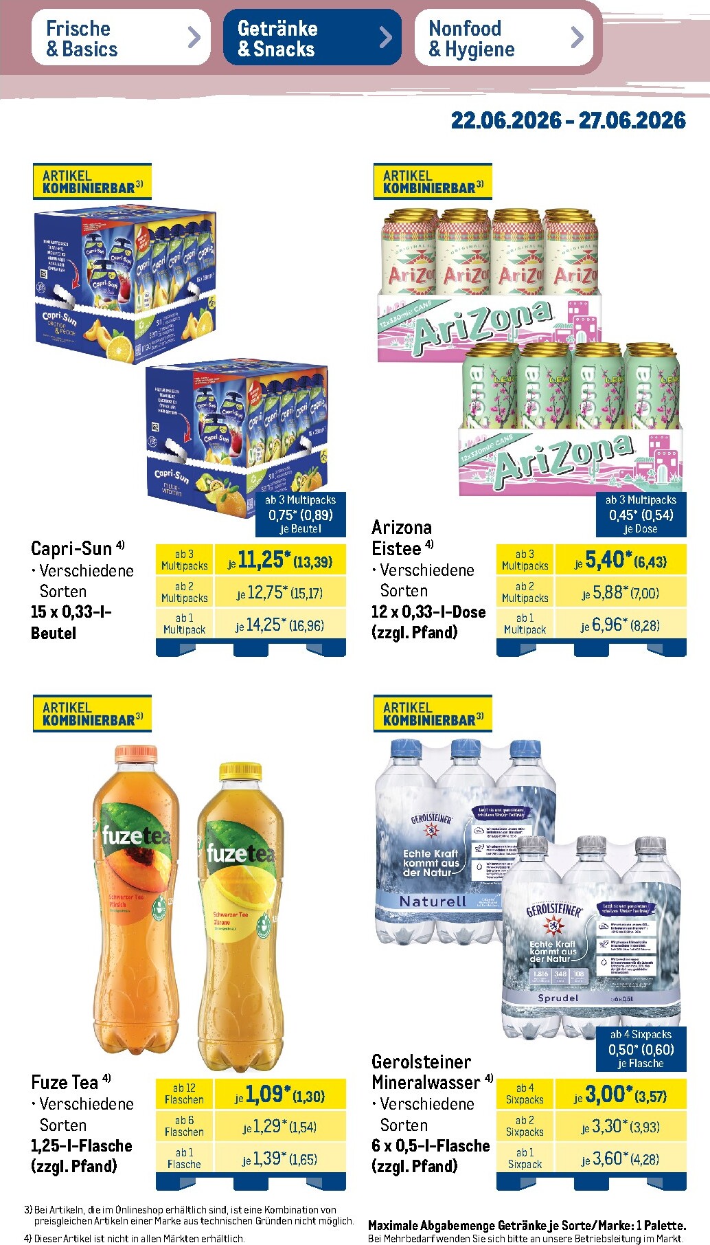 metro - Metro - Non Food Prospekt – von Montag 22.06.2026 bis Samstag 27.06.2026 - page: 21