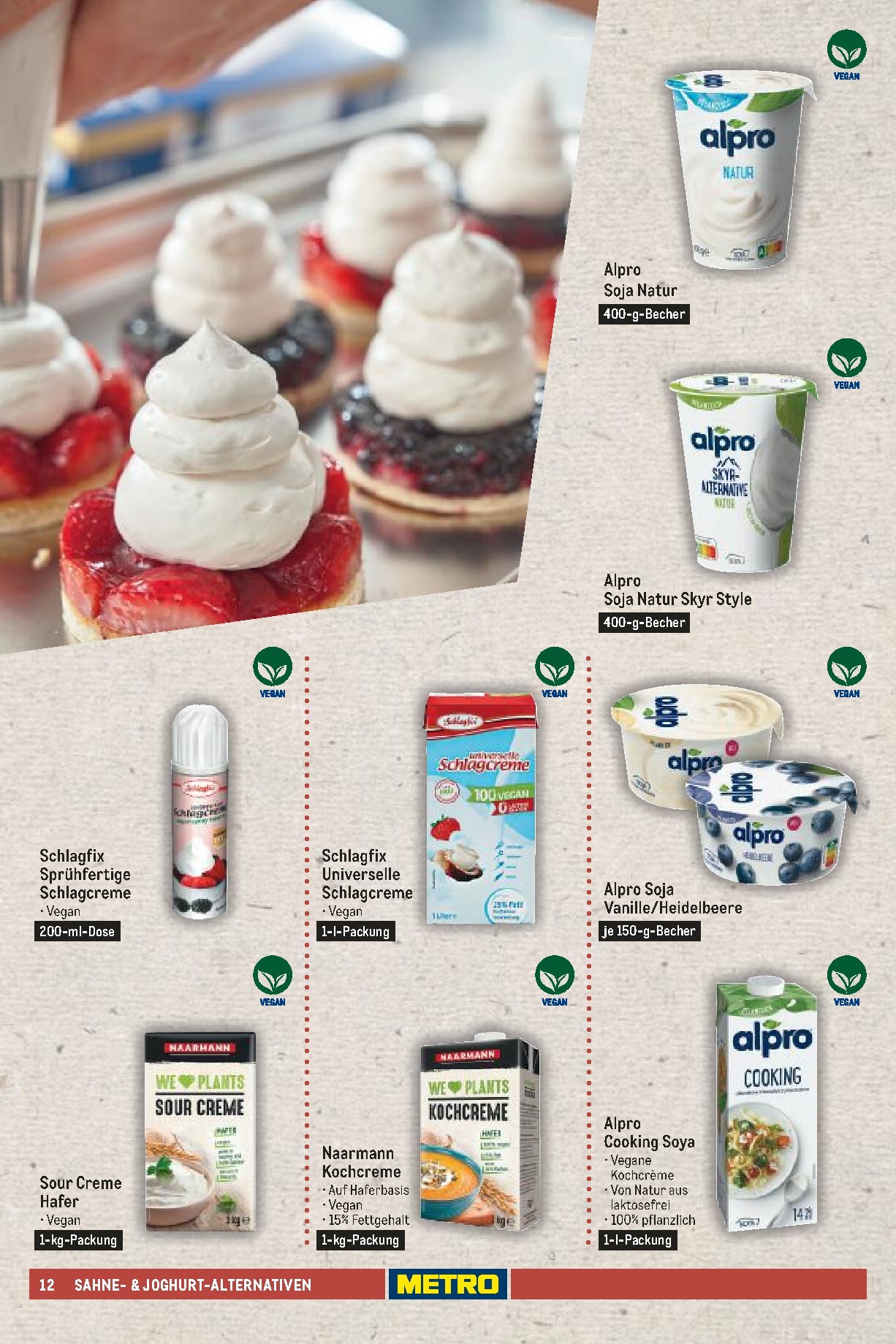 metro - Metro - Vegan & Vegetarisches Sortiment Prospekt – von Sonntag 21.06.2026 bis Donnerstag 31.12.2026 - page: 12