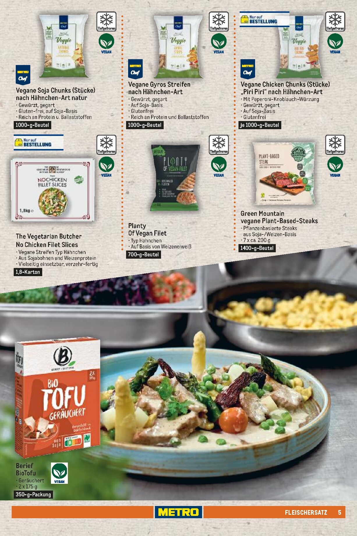 metro - Metro - Vegan & Vegetarisches Sortiment Prospekt – von Sonntag 21.06.2026 bis Donnerstag 31.12.2026 - page: 5