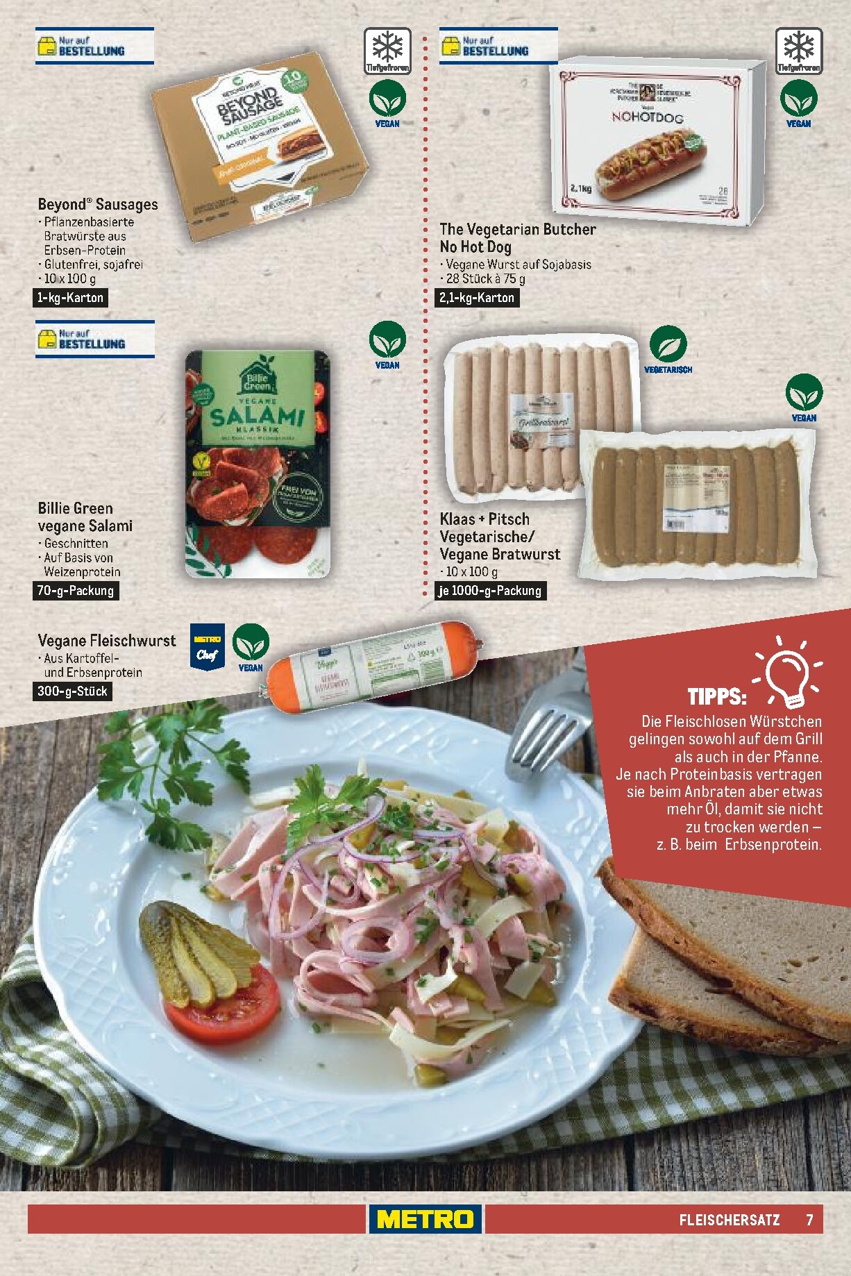 metro - Metro - Vegan & Vegetarisches Sortiment Prospekt – von Sonntag 21.06.2026 bis Donnerstag 31.12.2026 - page: 7