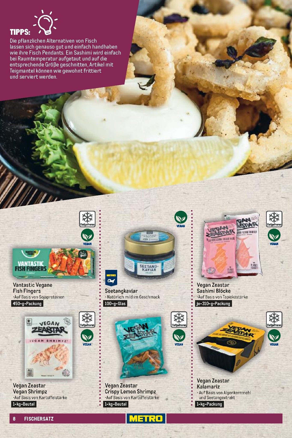 metro - Metro - Vegan & Vegetarisches Sortiment Prospekt – von Sonntag 21.06.2026 bis Donnerstag 31.12.2026 - page: 8