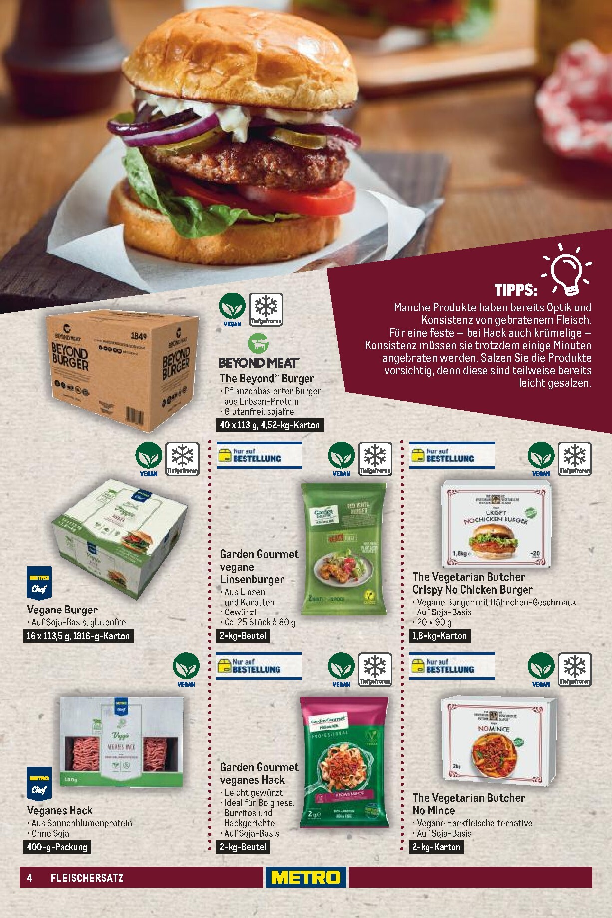 metro - Metro - Vegan & Vegetarisches Sortiment Prospekt – von Sonntag 21.06.2026 bis Donnerstag 31.12.2026 - page: 4