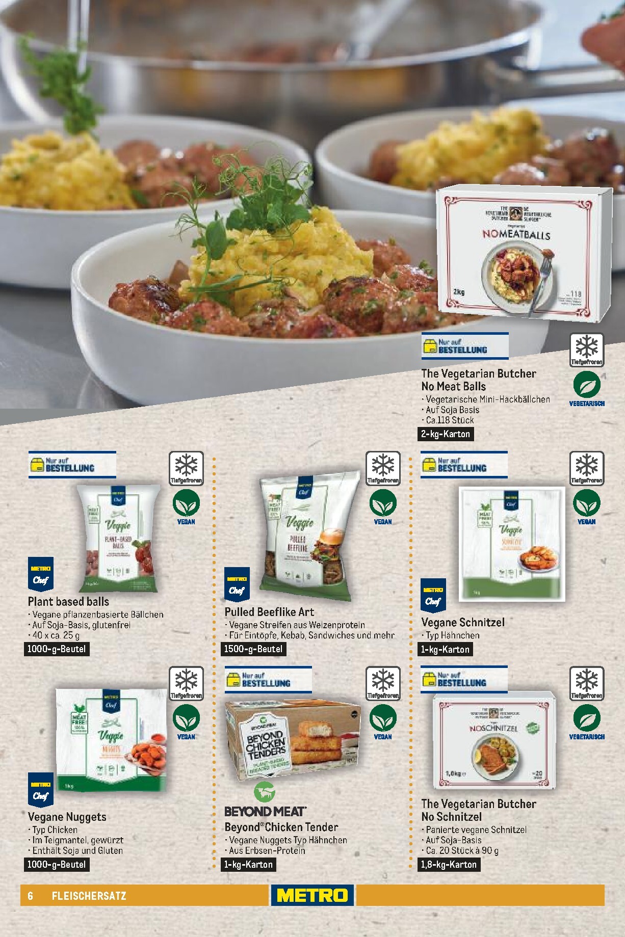 metro - Metro - Vegan & Vegetarisches Sortiment Prospekt – von Sonntag 21.06.2026 bis Donnerstag 31.12.2026 - page: 6