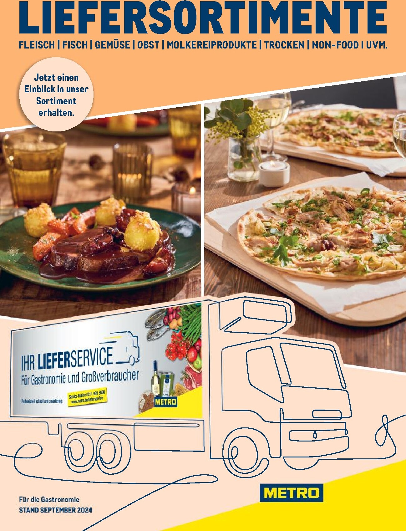 metro - Metro - Sortimentskatalog Lieferservice Prospekt – von Sonntag 21.06.2026 bis Donnerstag 31.12.2026