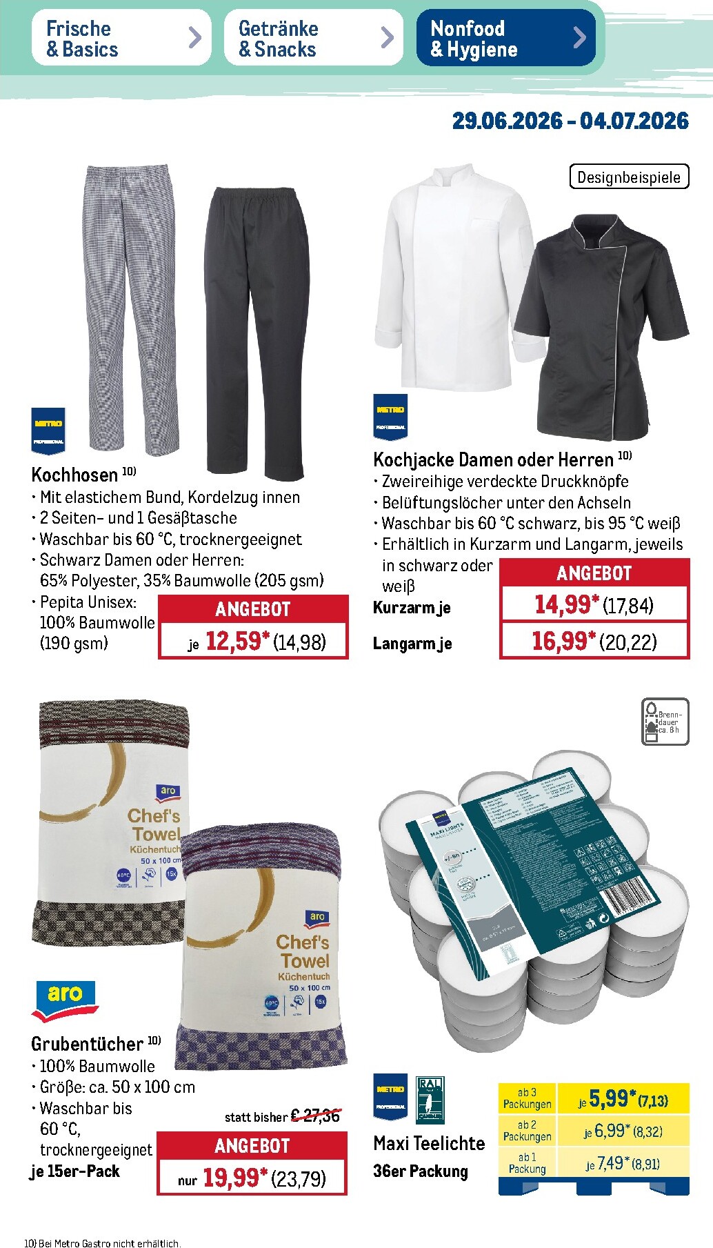 metro - Metro - NonFood-Angebote Prospekt nächste Woche – von Montag 29.06.2026 bis Samstag 04.07.2026 - page: 13