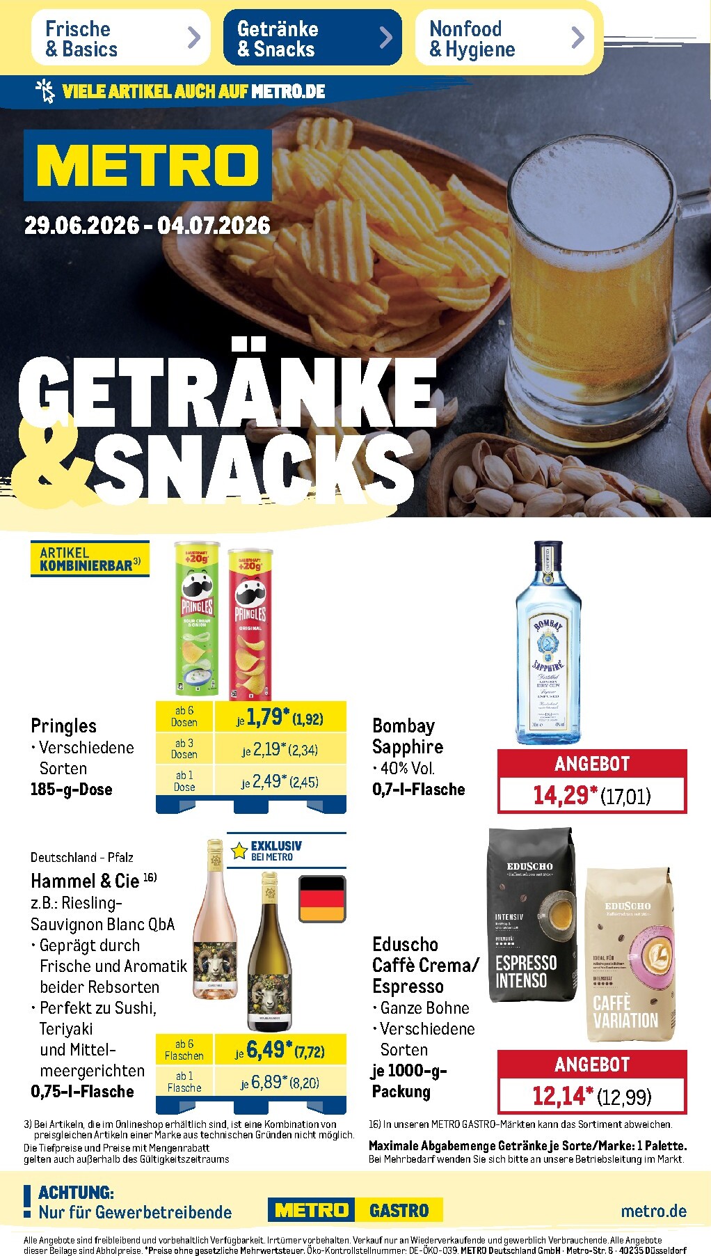 metro - Metro - NonFood-Angebote Prospekt nächste Woche – von Montag 29.06.2026 bis Samstag 04.07.2026 - page: 15