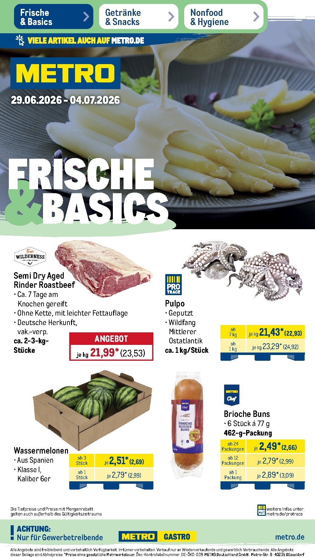 metro - Metro - NonFood-Angebote Prospekt nächste Woche – von Montag 29.06.2026 bis Samstag 04.07.2026 - page: 32