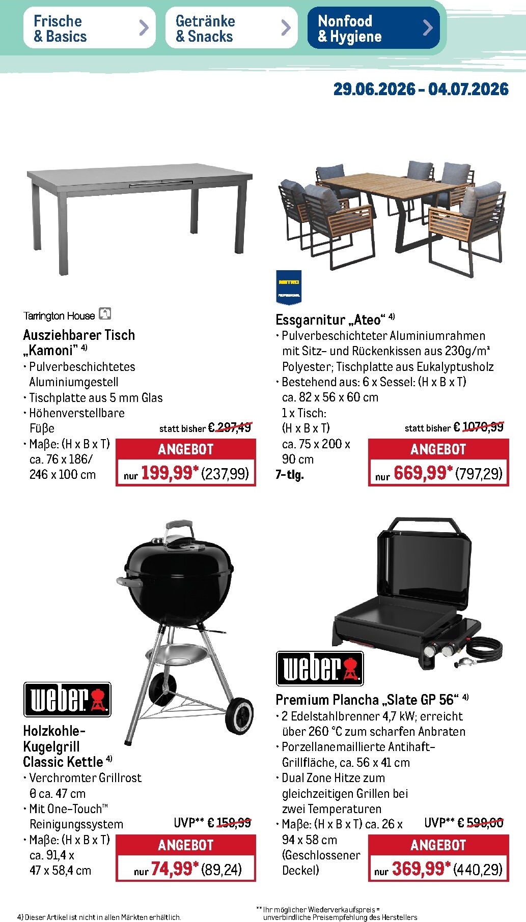 metro - Metro Prospekt nächste Woche – von Montag 29.06.2026 bis Samstag 04.07.2026 - page: 27