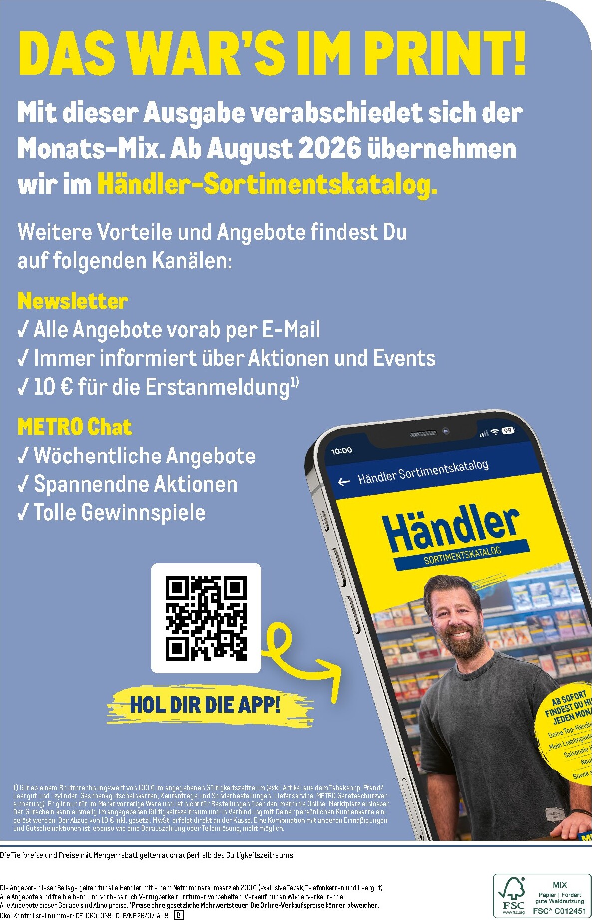 metro - Metro - Monats Mix Prospekt nächste Woche – von Mittwoch 01.07.2026 bis Freitag 31.07.2026 - page: 11
