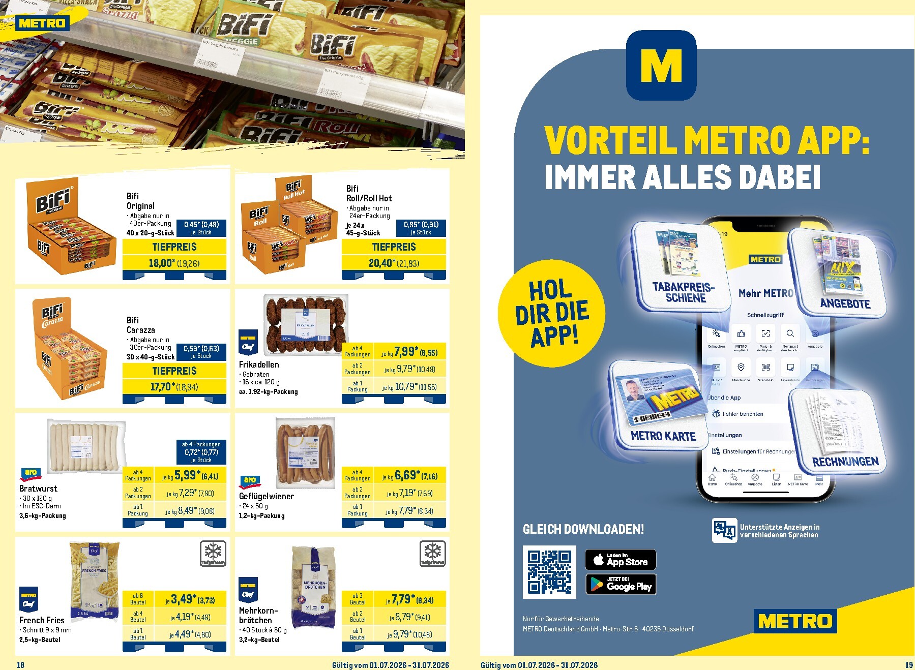 metro - Metro - Monats Mix Prospekt nächste Woche – von Mittwoch 01.07.2026 bis Freitag 31.07.2026 - page: 10
