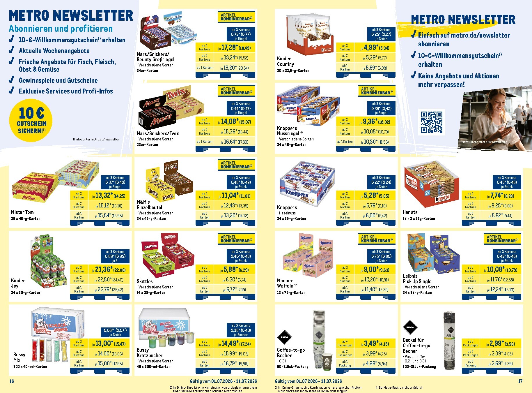 metro - Metro - Monats Mix Prospekt nächste Woche – von Mittwoch 01.07.2026 bis Freitag 31.07.2026 - page: 9