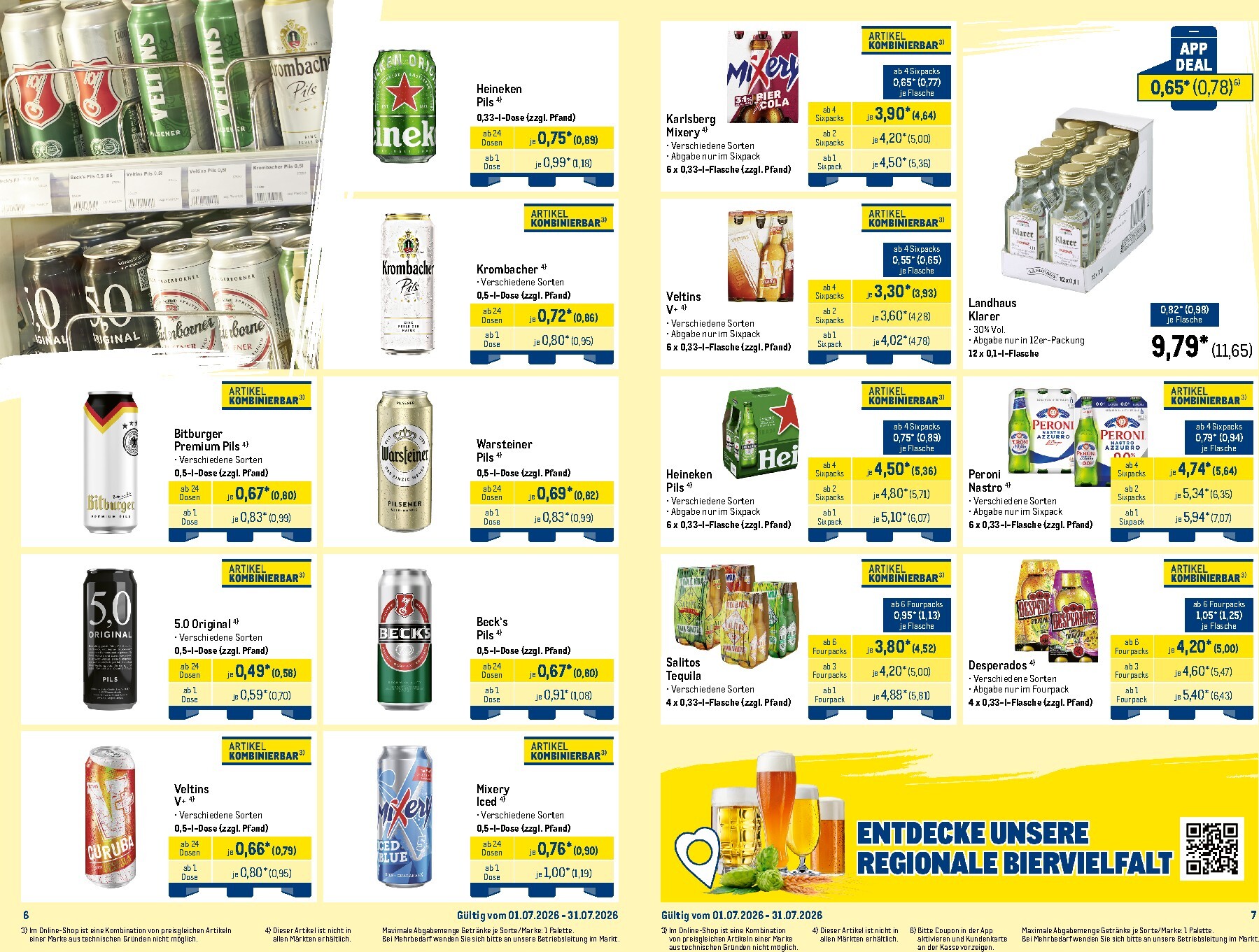 metro - Metro - Monats Mix Prospekt nächste Woche – von Mittwoch 01.07.2026 bis Freitag 31.07.2026 - page: 4