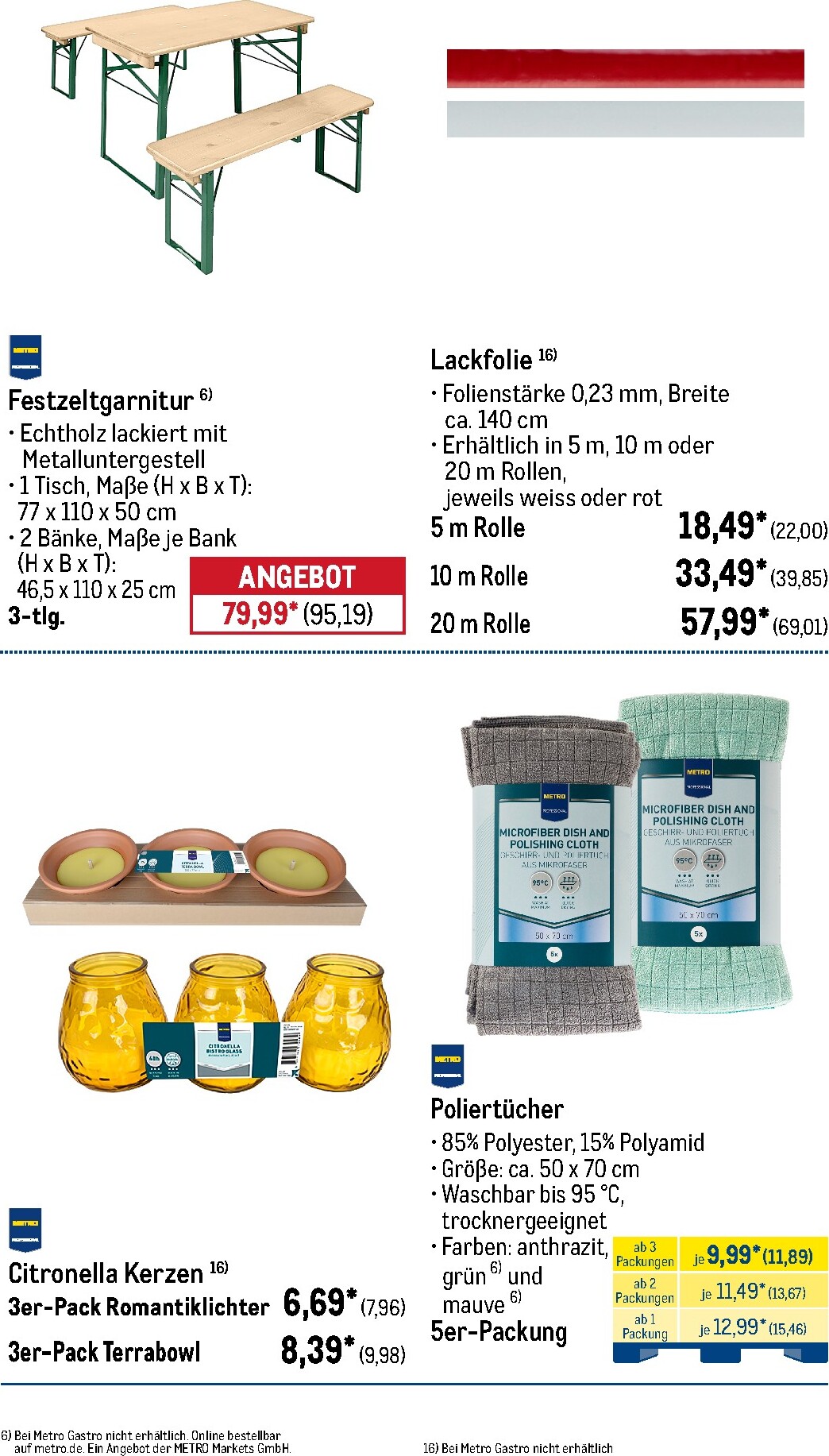 metro - Metro - Monats-Menü Prospekt nächste Woche – von Mittwoch 01.07.2026 bis Freitag 31.07.2026 - page: 40