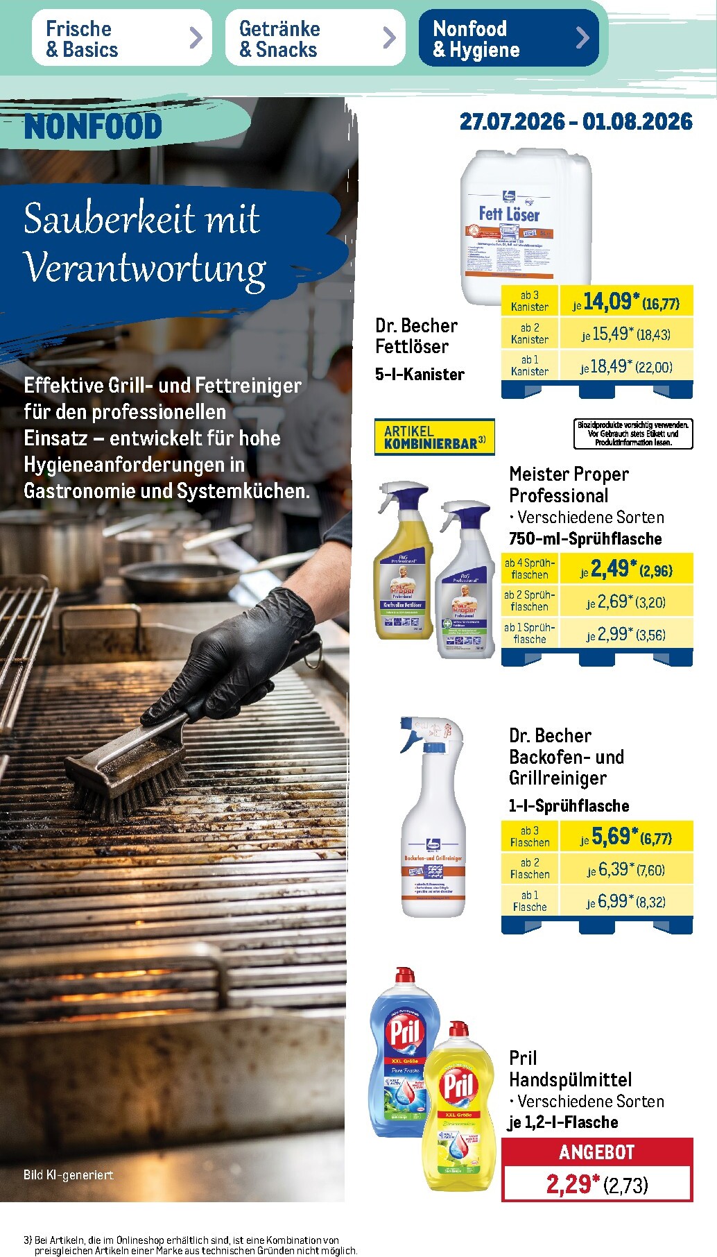 metro - Metro - NonFood Prospekt nächste Woche – von Montag 27.07.2026 bis Samstag 01.08.2026 - page: 3