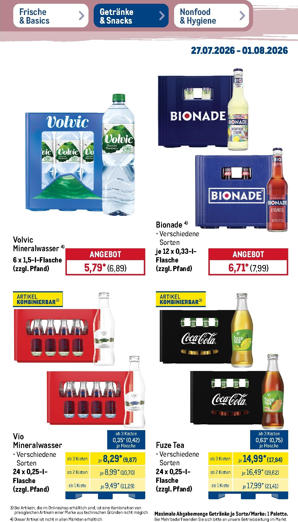 metro - Metro Prospekt nächste Woche – von Montag 27.07.2026 bis Samstag 01.08.2026 - page: 27